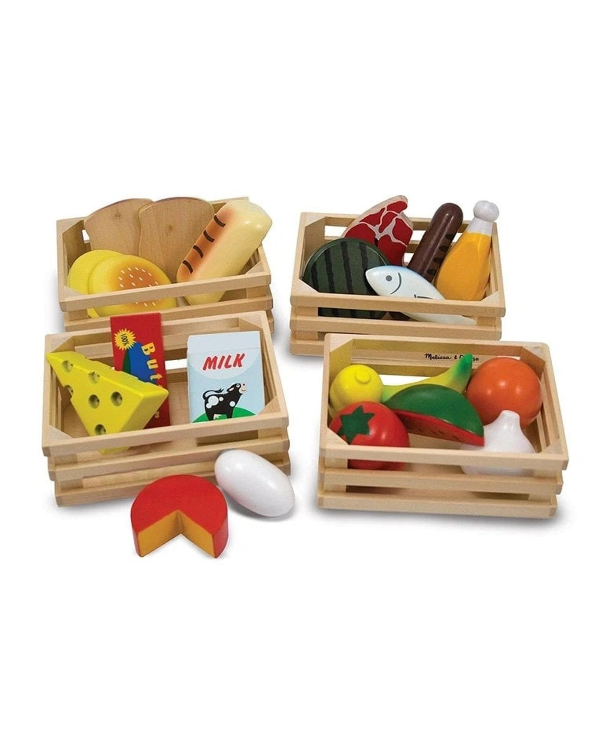 2 Melissa and Doug Wooden Food Groups, 2 of 4
