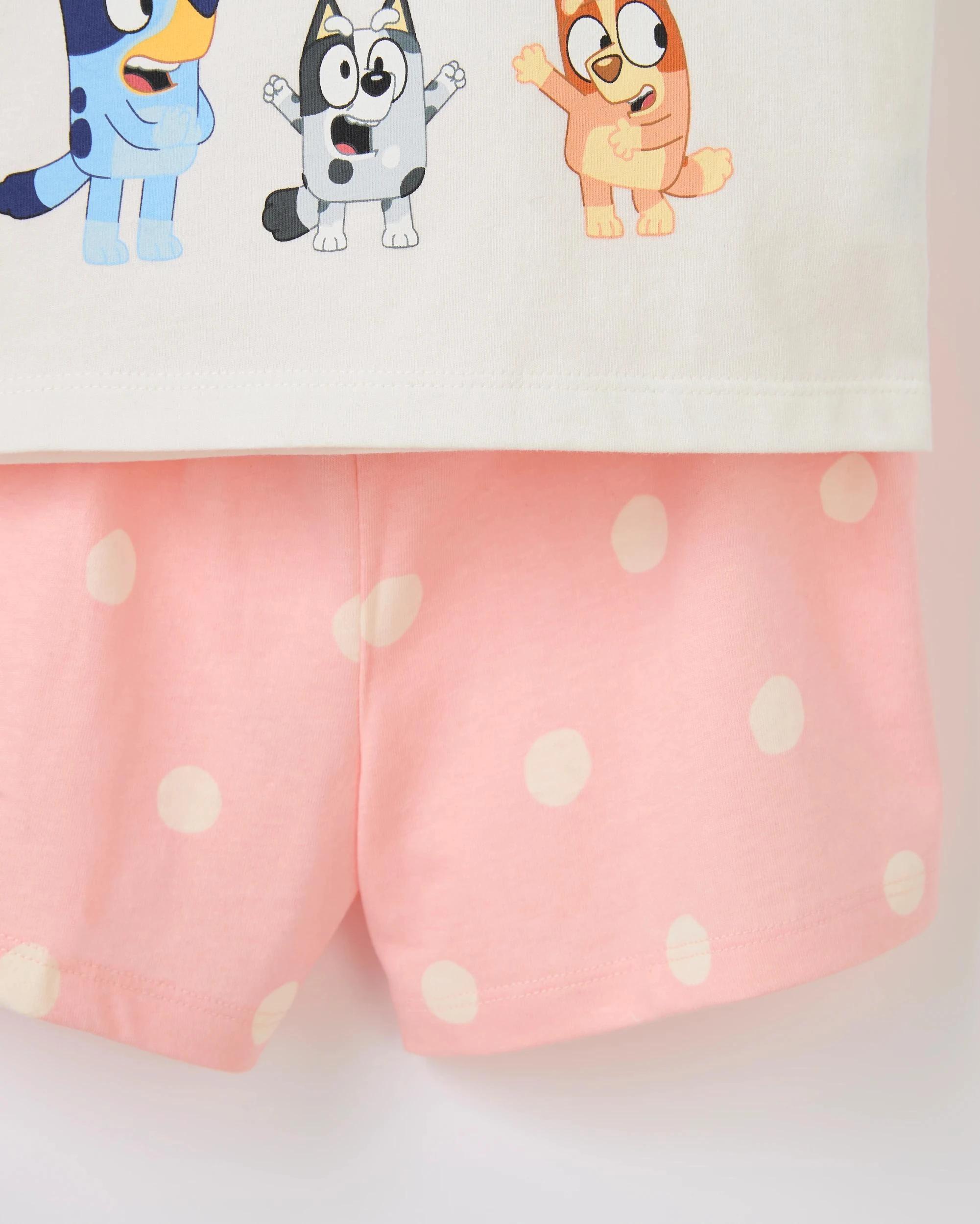 8 Bluey Australian Cotton Younger Girls Pyjama Set 2 Pack BLUEY, 8 of 8