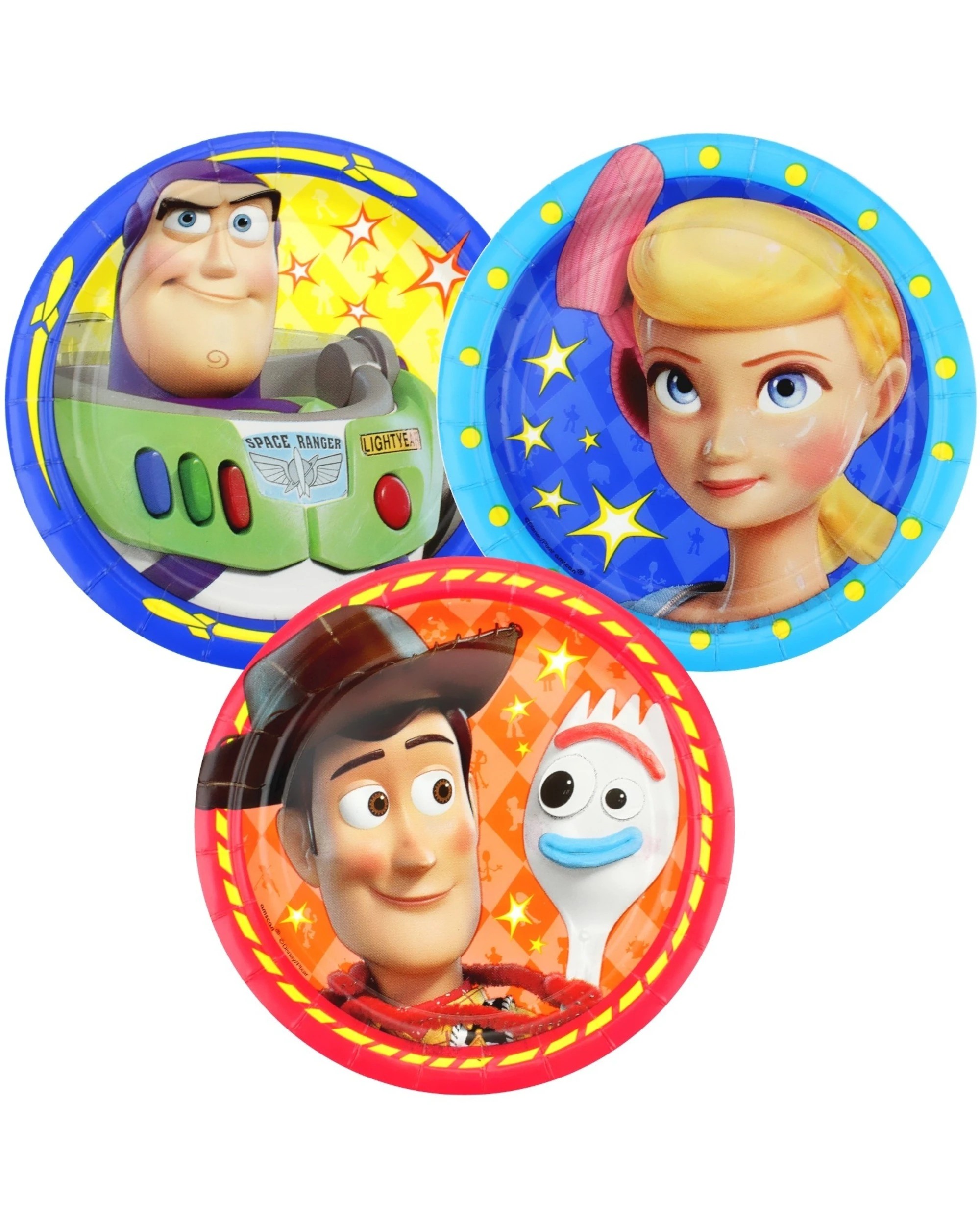 1 Amscan Toy Story 4 Small Paper Plates Pack of 8, 1 of 1