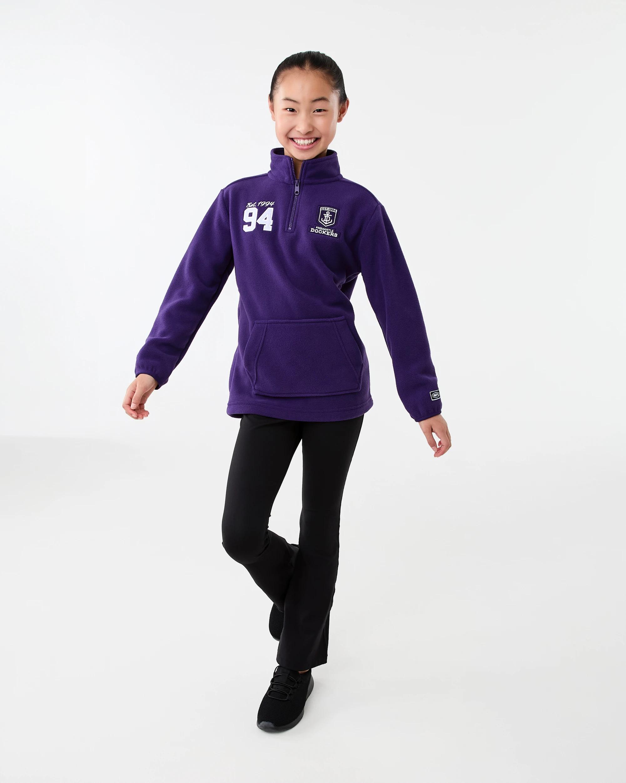 8 Official AFL Kids Polar Fleece Jacket Fremantle, 8 of 10