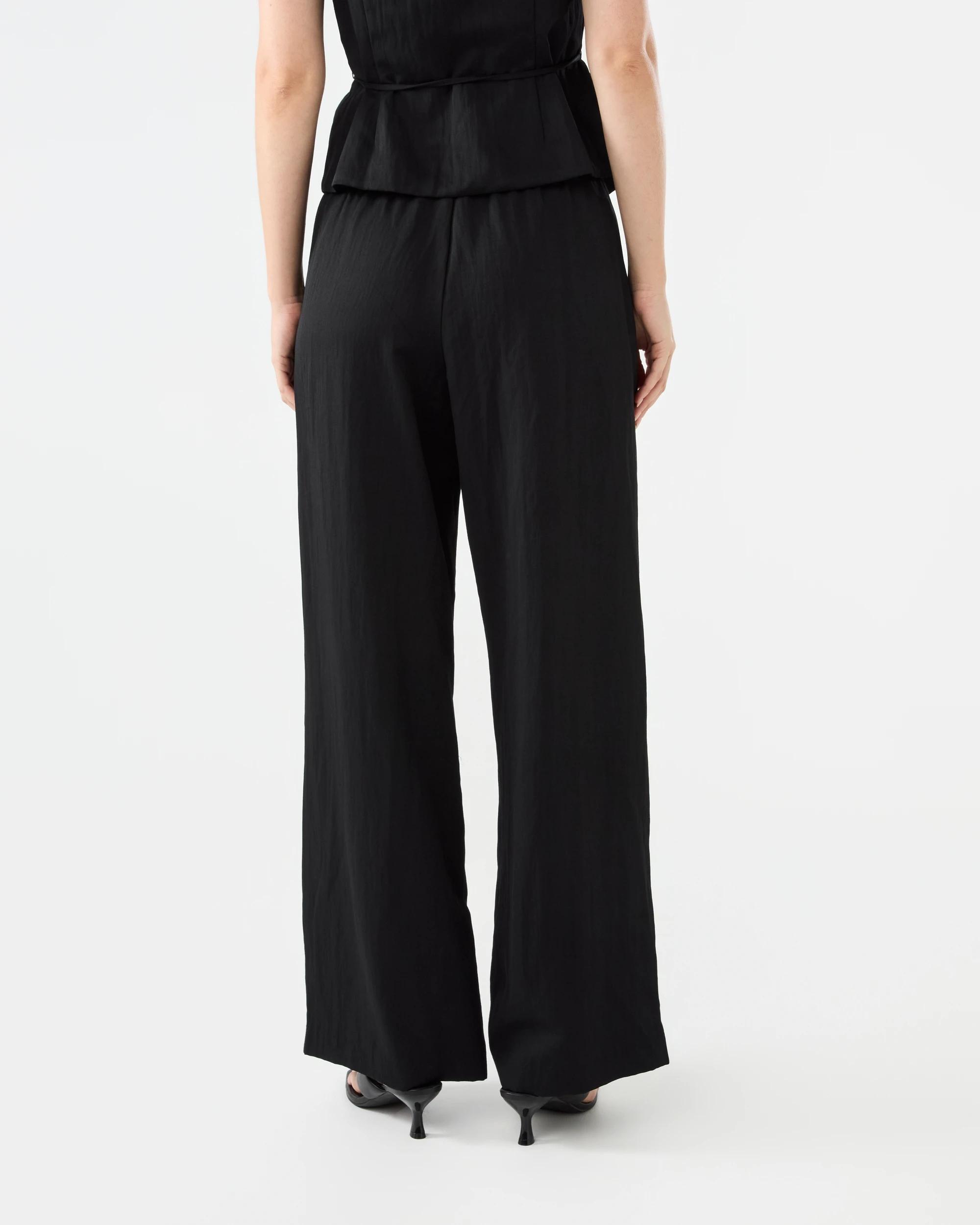 3 Soft Tailored Pants Black, 3 of 6
