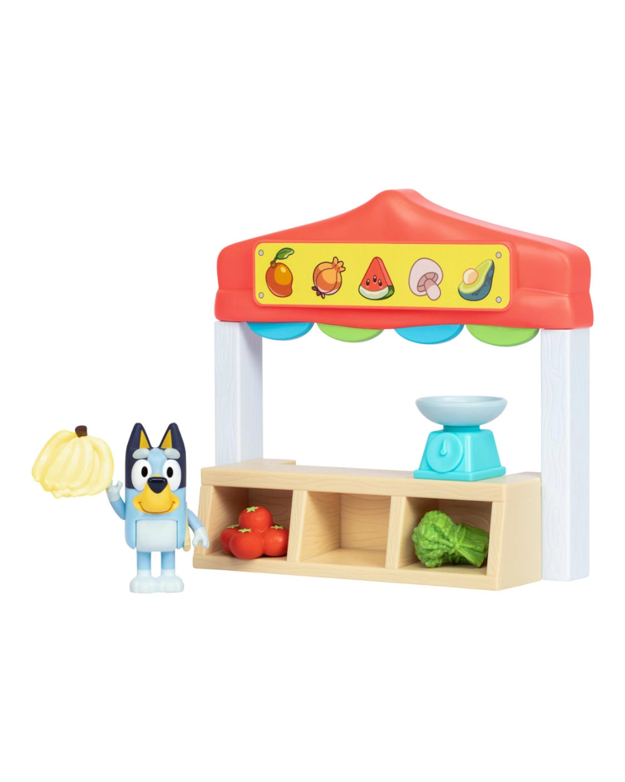 7 Bluey Mini Figure Playset Series 10 Farmers Market, 7 of 10