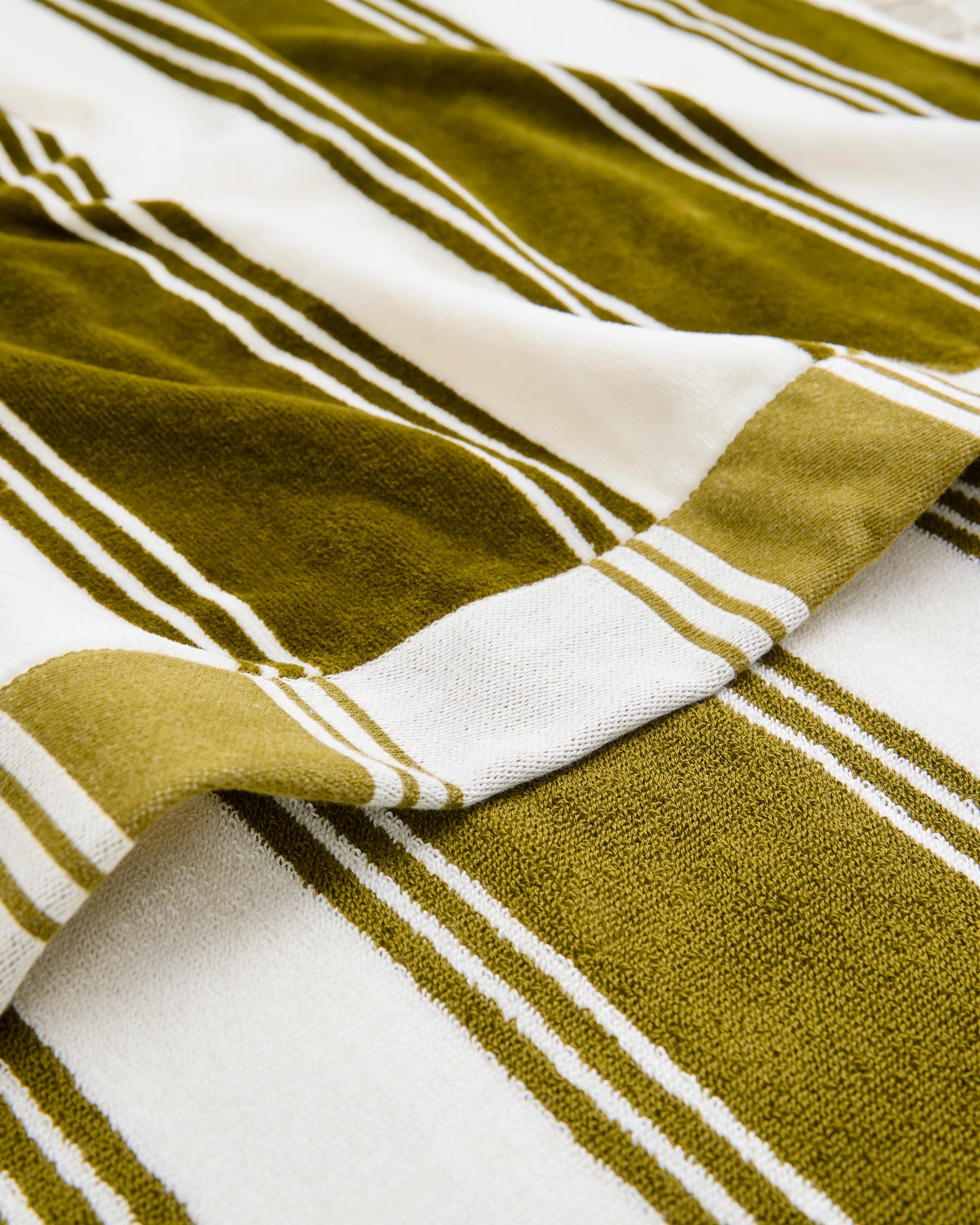 2 Target Byron Stripe Australian Cotton Adult Beach Towel - Green, 2 of 2