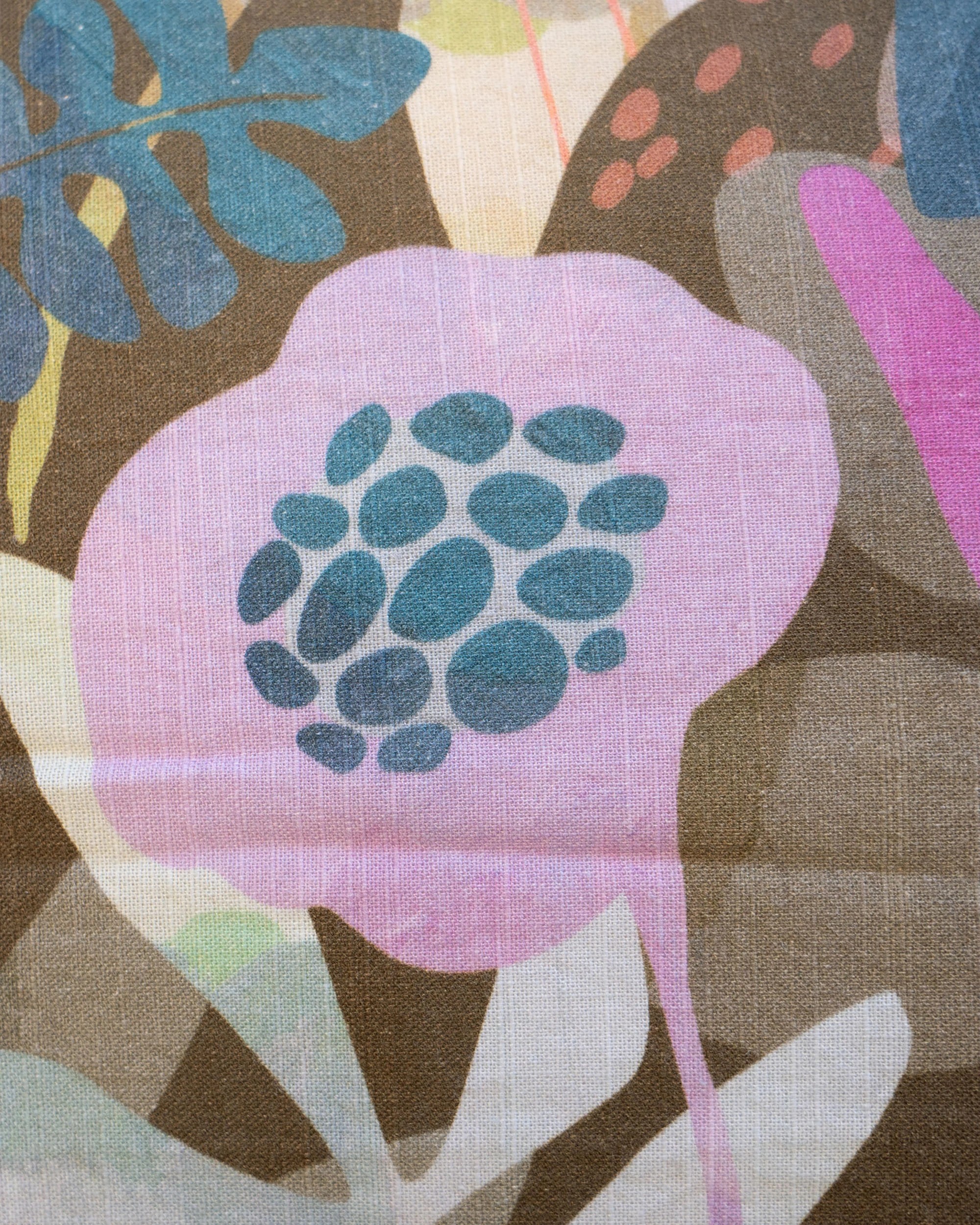 9 Hana Quilt Cover Set Washed Cotton Reversible Botanical Set With Pillowcase - Queen Bed - Multi, 9 of 9