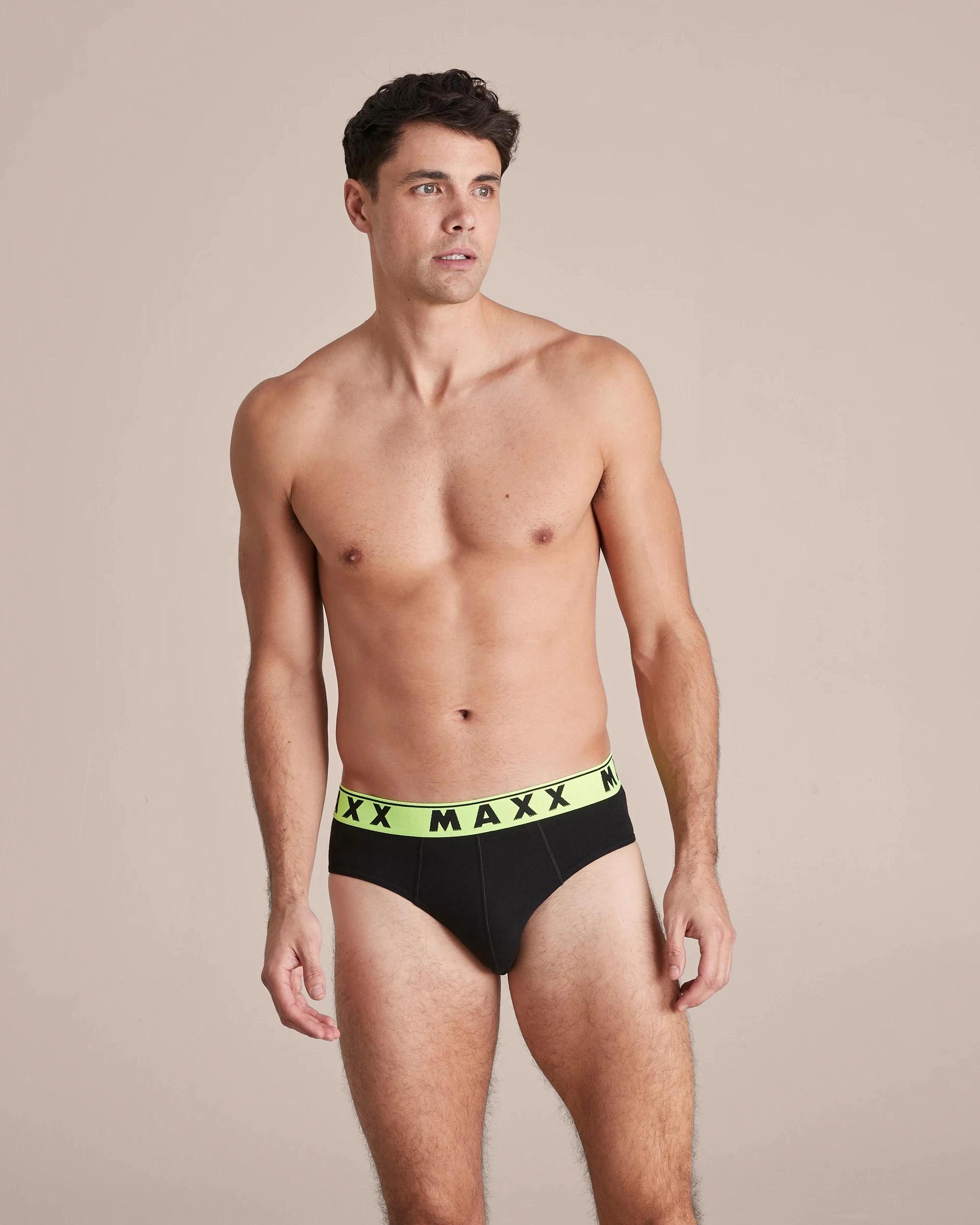 3 Maxx 5 Pack Hipster Briefs BLACK, 3 of 10