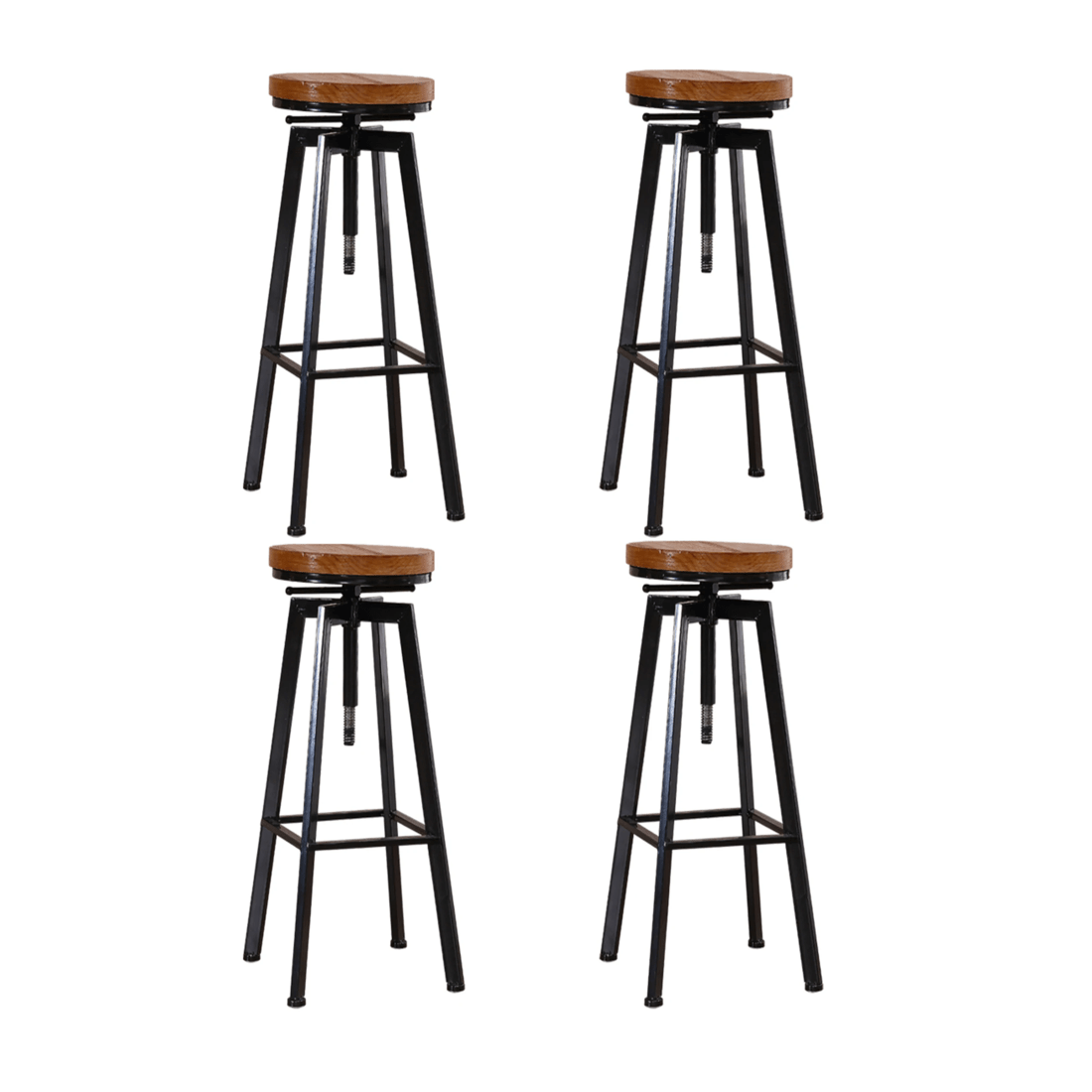1 Levede 4x Vintage Bar Stool, 1 of 6