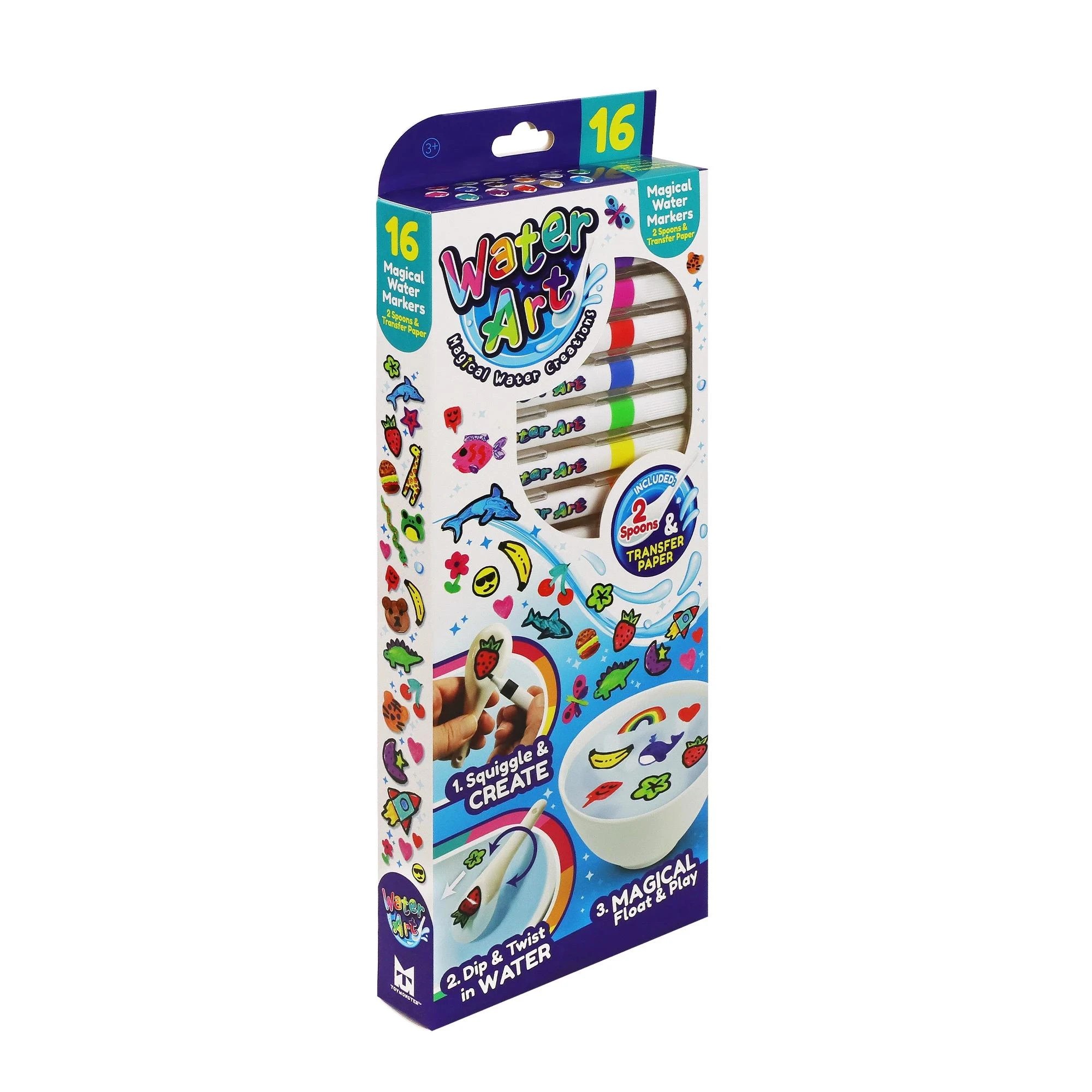 4 Water Art Markers 16 Pack - Multi, 4 of 6