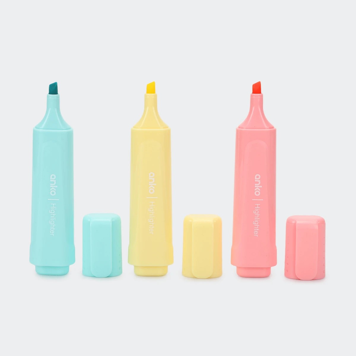 3 6 Pack Highlighters - Pastel, 3 of 6