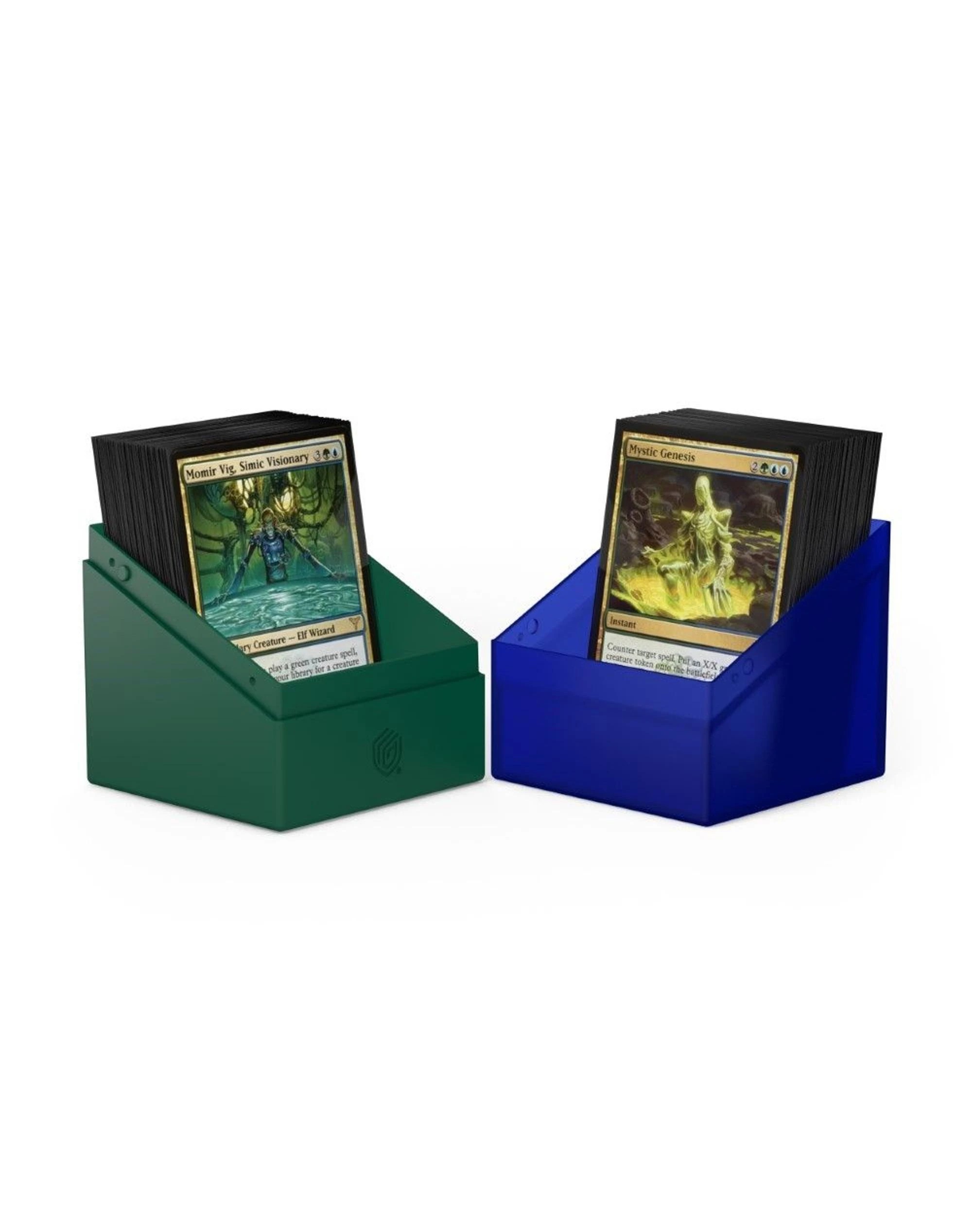 2 Ultimate Guard Boulder 100+ Magic The Gathering Guild Summit Deck Case - Simic - Multi, 2 of 4