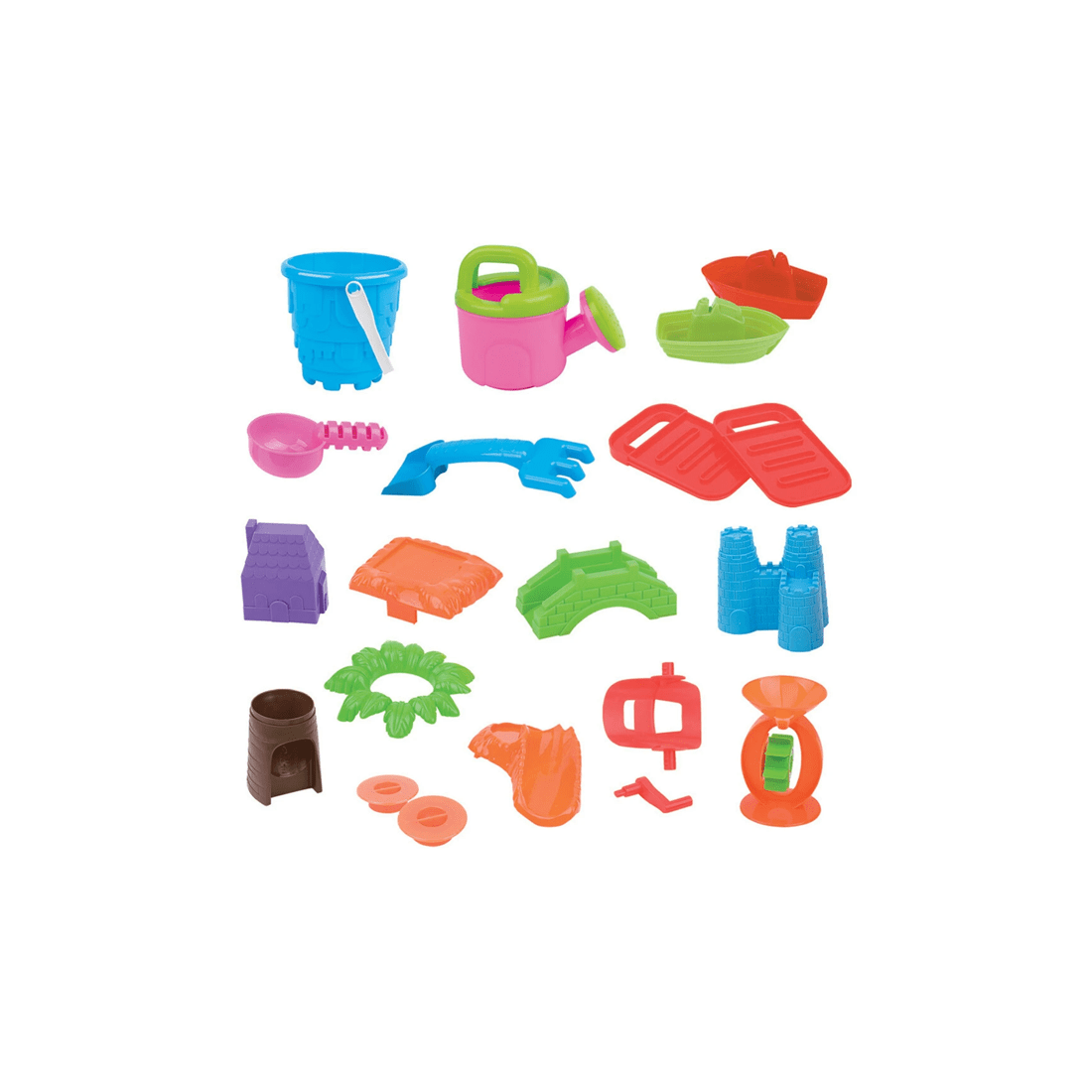 3 Lenoxx Kids Water And Sand Play Table With Chair And Accessories - Outdoor Toy - Yellow, 3 of 3