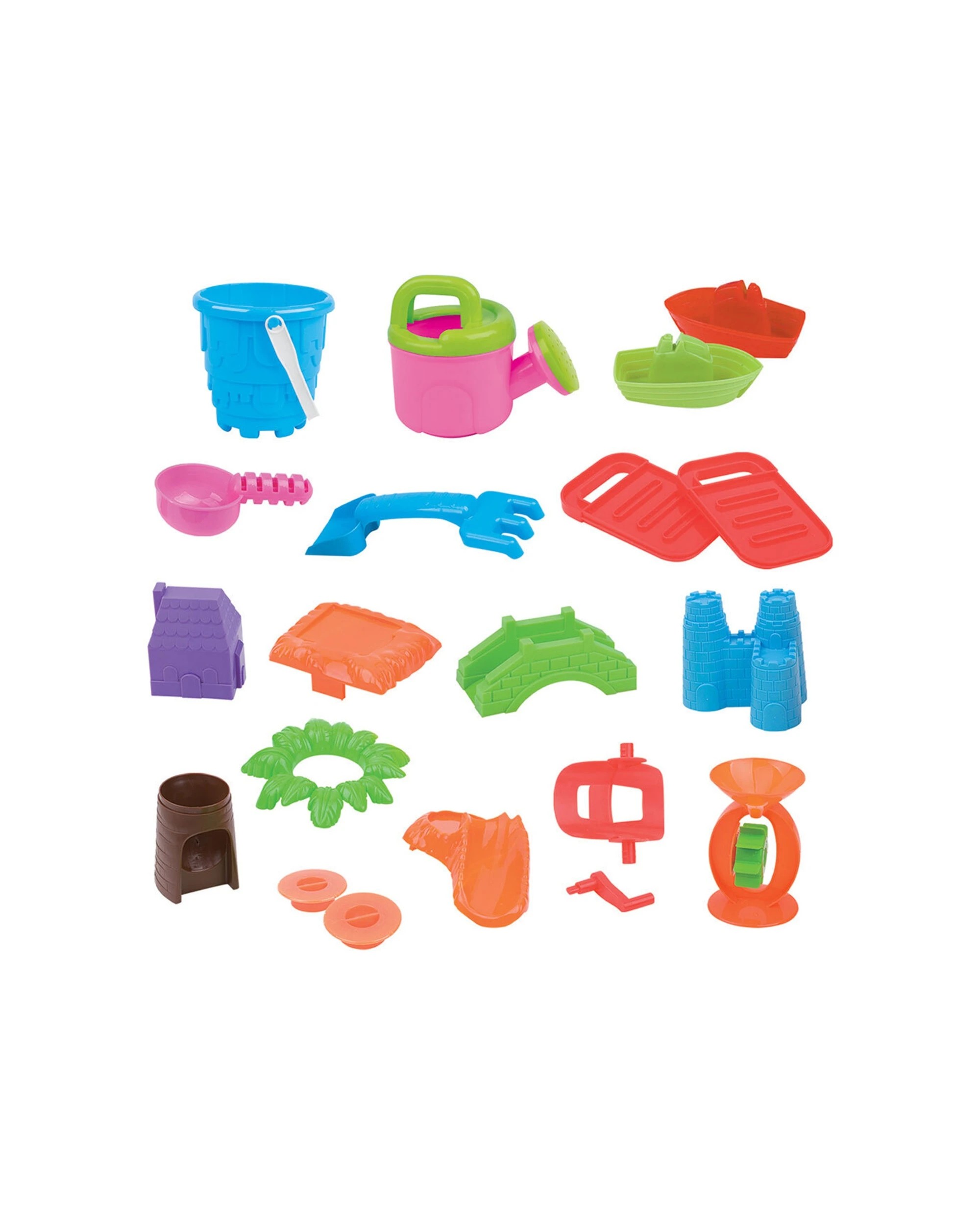 3 Lenoxx Kids Water And Sand Play Table With Chair And Accessories - Outdoor Toy - Yellow, 3 of 3