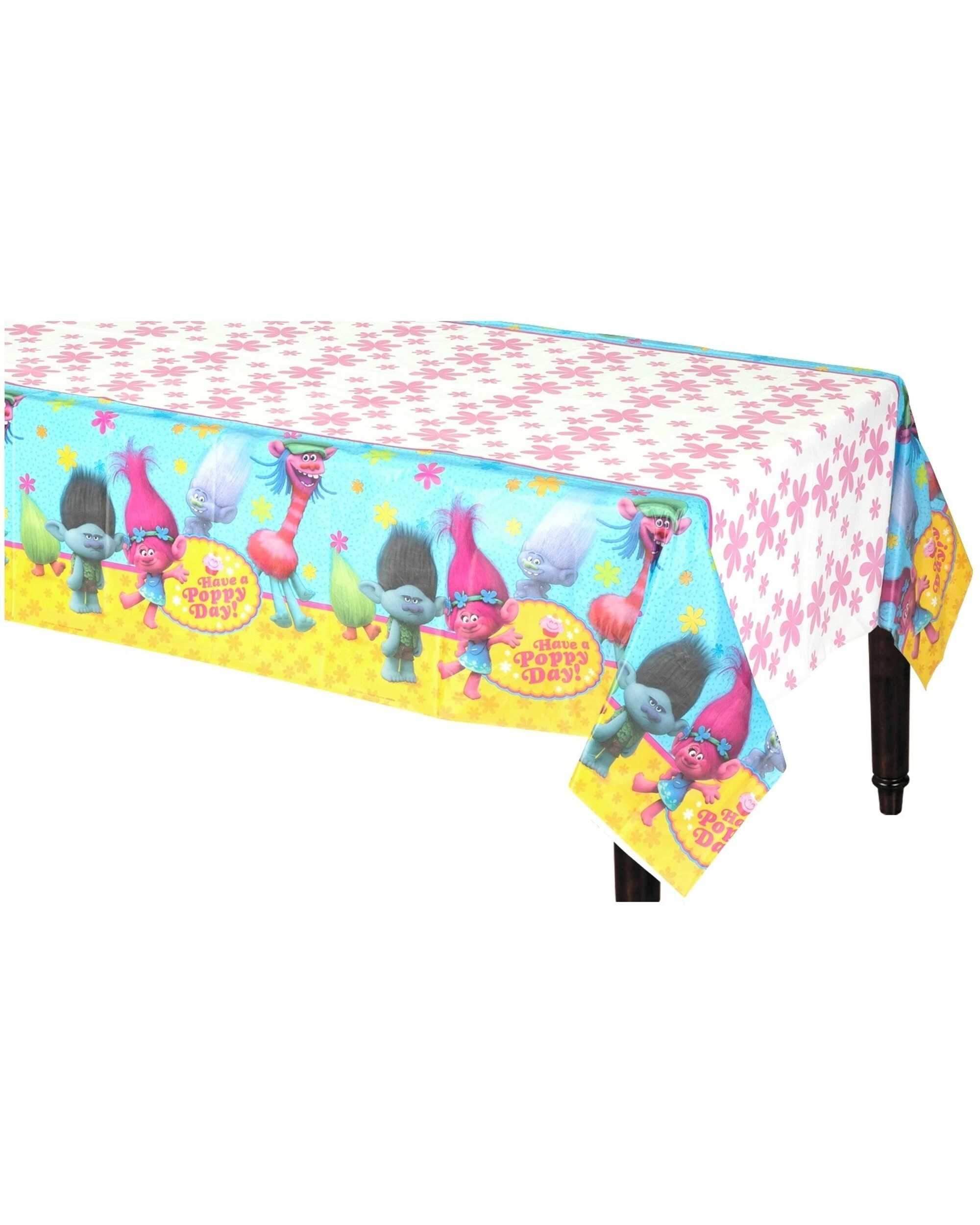 1 Amscan Inc. Trolls Plastic Tablecloth - Multi, 1 of 1