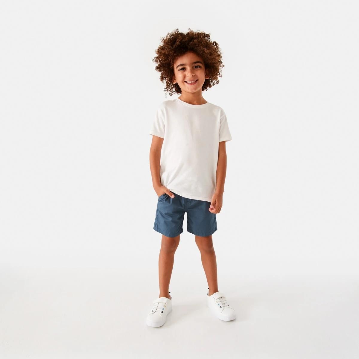 5 Poplin Shorts Indigo, 5 of 8