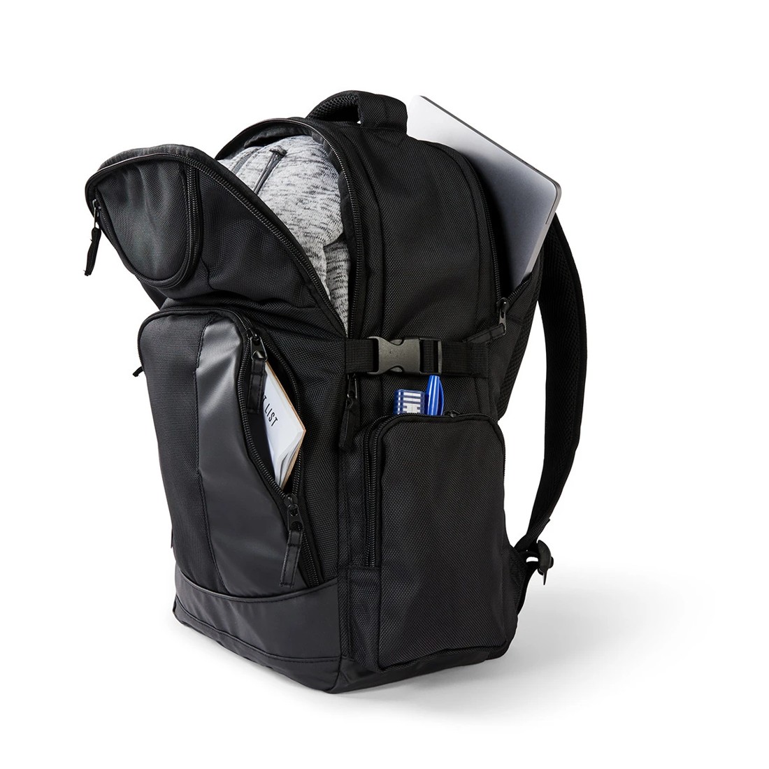 1 20L Commuter Backpack - Black, 1 of 10