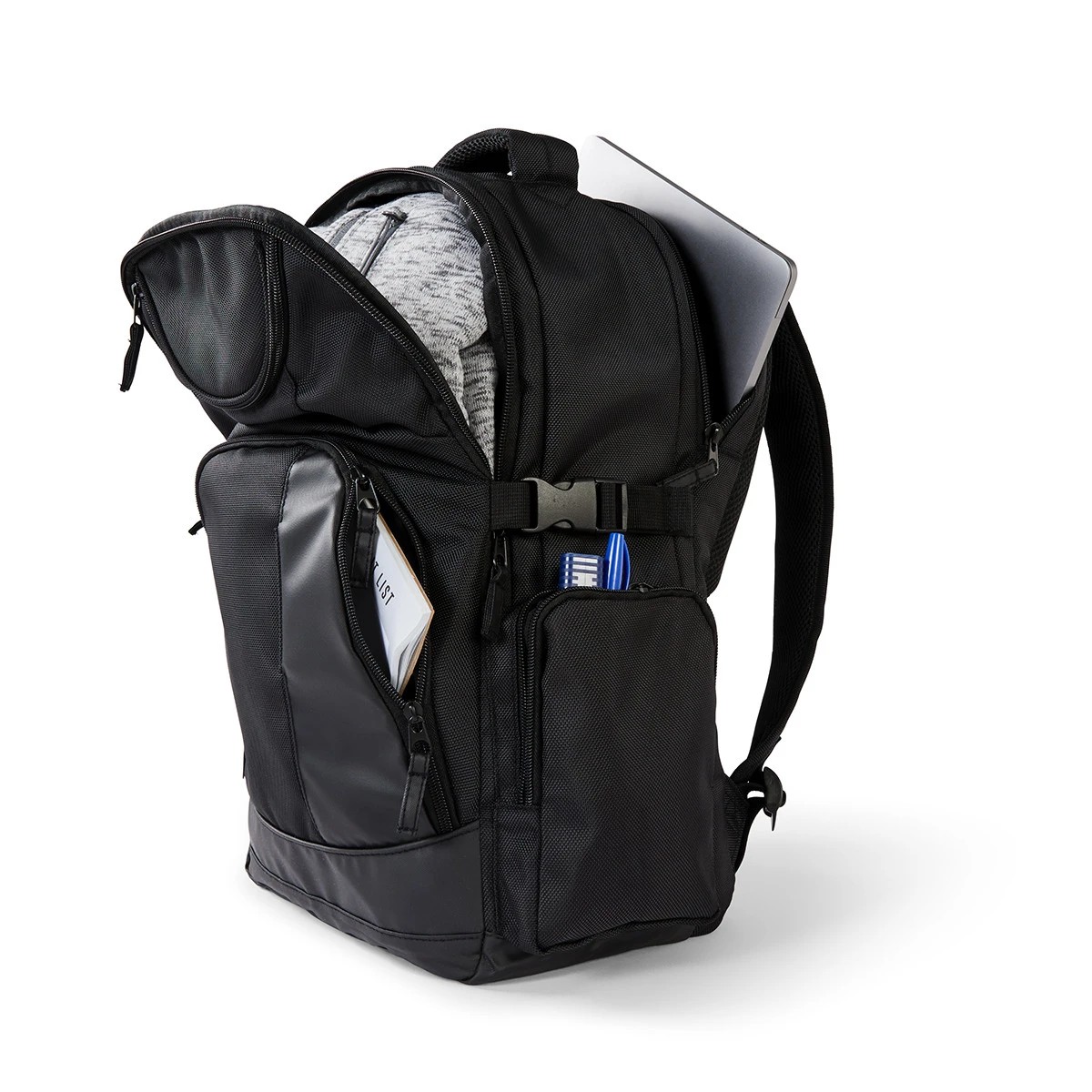 1 20L Commuter Backpack - Black, 1 of 10