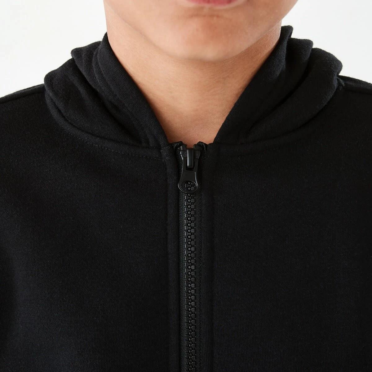 5 Zip Through Hoodie Black, 5 of 10