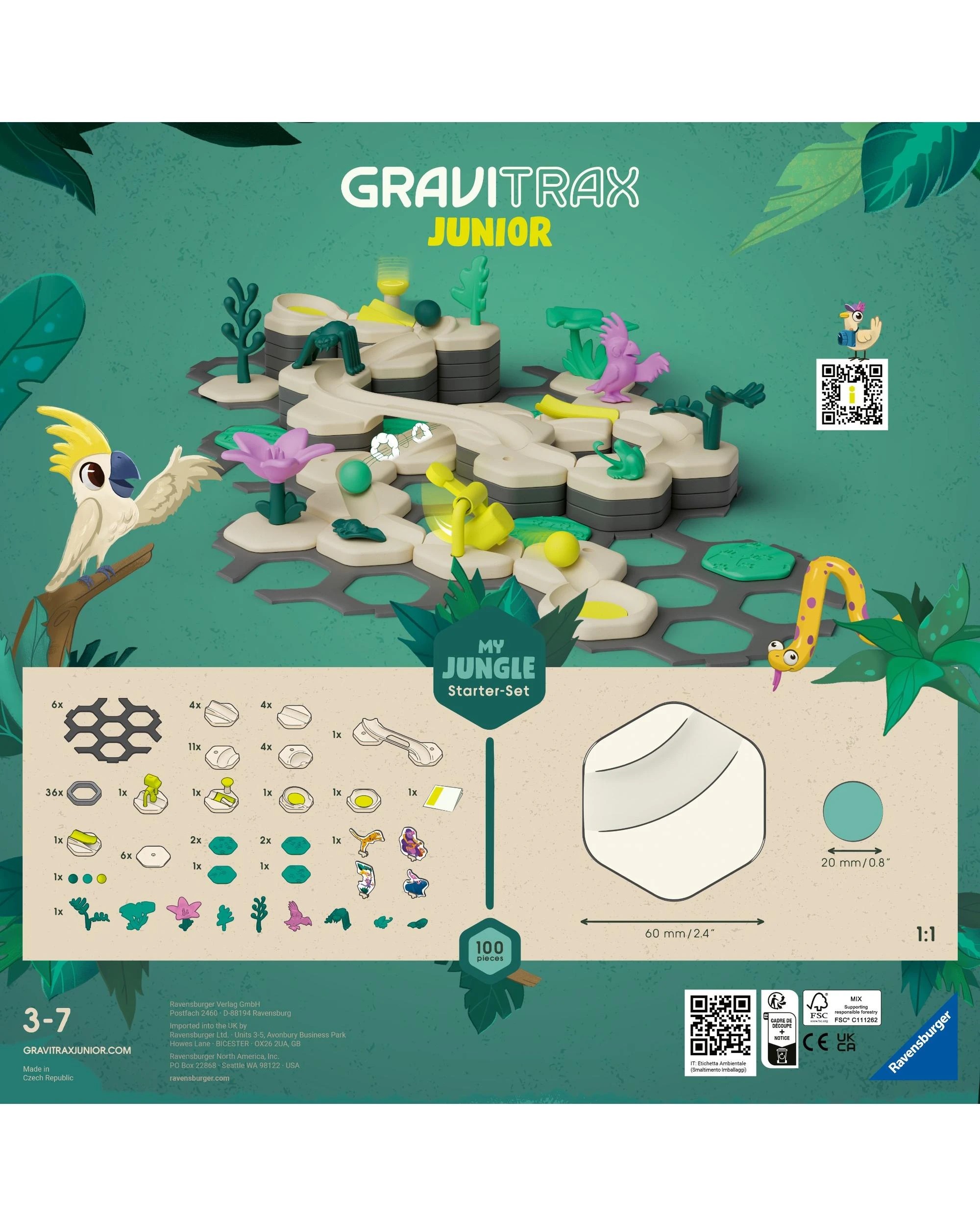 7 Ravensburger Gravitrax My Jungle Large Starter Set, 7 of 7