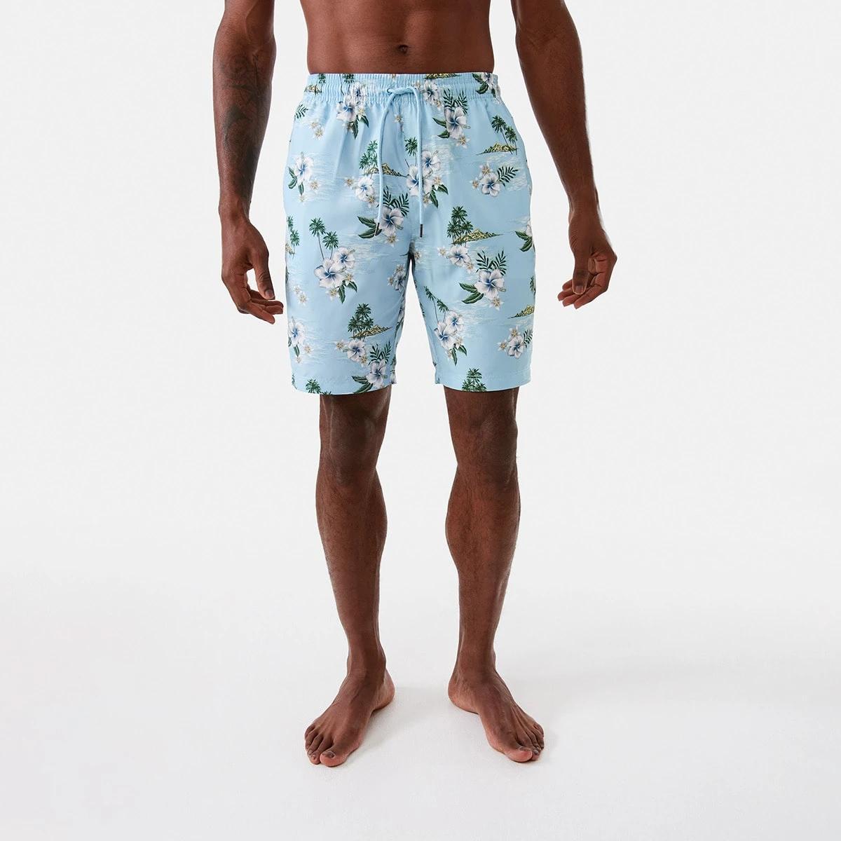 7 Long Length Boardshorts Blu Hawi, 7 of 7