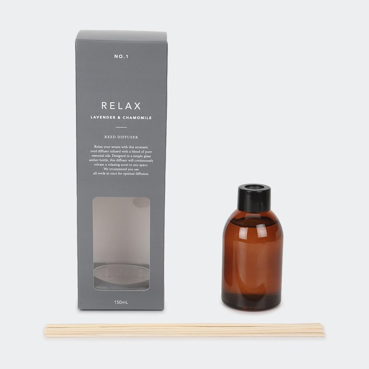 2 Relax Lavender and Chamomile Reed Diffuser 150ml, 2 of 8