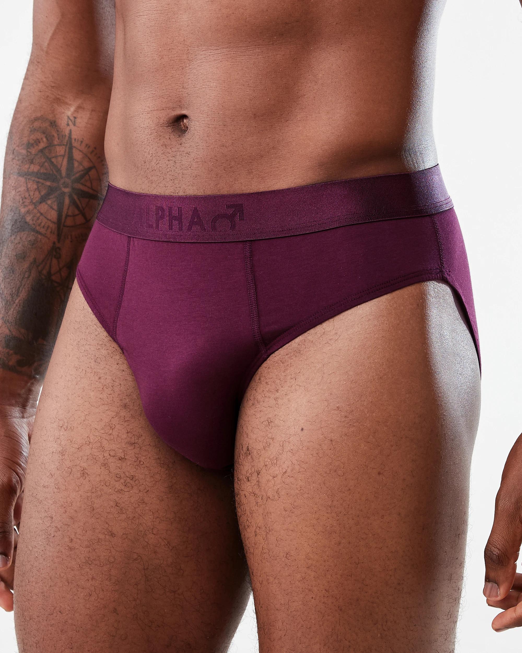 5 3 Pack Cotton Modal Briefs Forest, 5 of 7