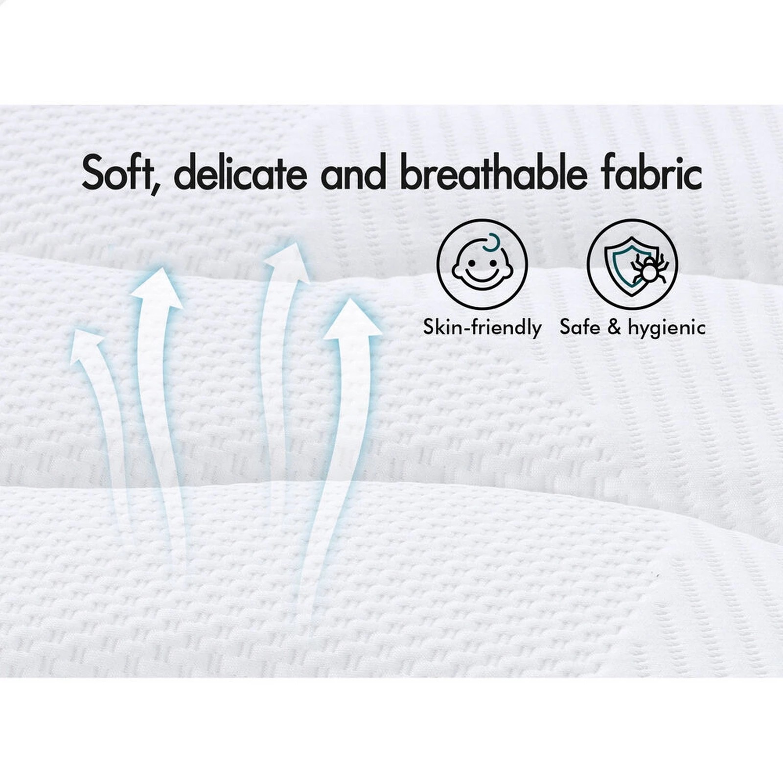6 Alfordson Mattress 15CM Tight Top Spring Foam Bedding Medium Firm - Queen Bed, 6 of 10