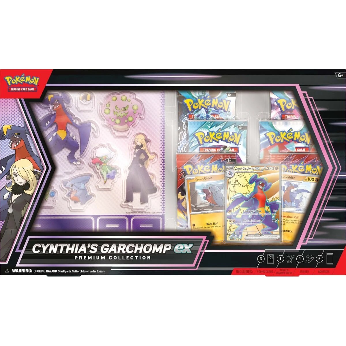 2 Pokemon Trading Card Game: Cynthia's Garchomp ex Premium Collection, 2 of 5