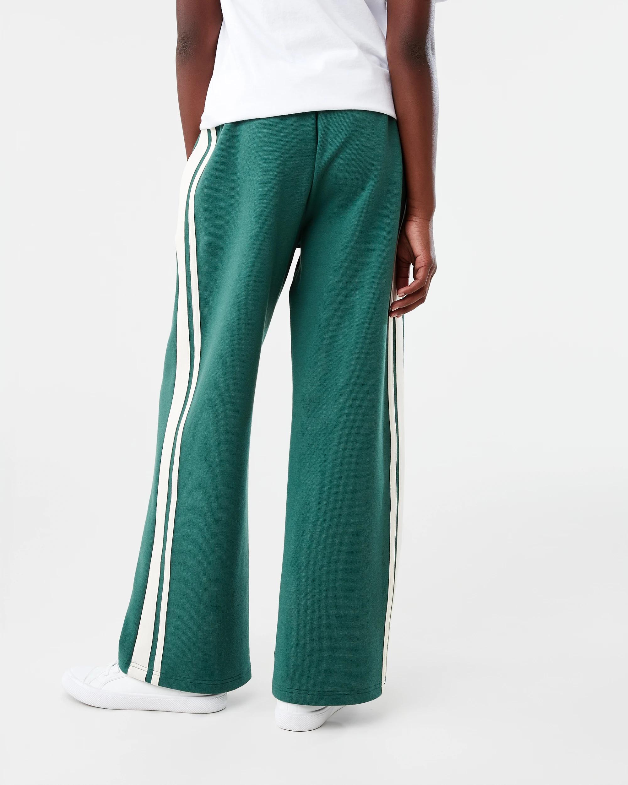 2 Pique Scuba Trackpants Prt Green, 2 of 7