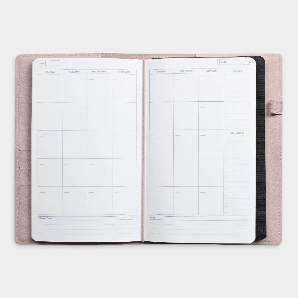 6 Otto Personal Undated Planner Pink, 6 of 10