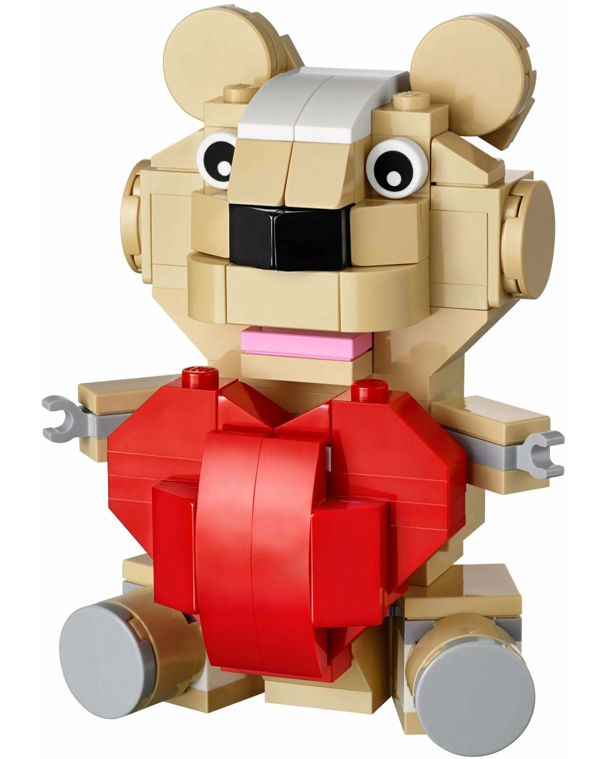 4 LEGO 40085 Valentine Bear - Buildable Teddy with Heart, 4 of 4