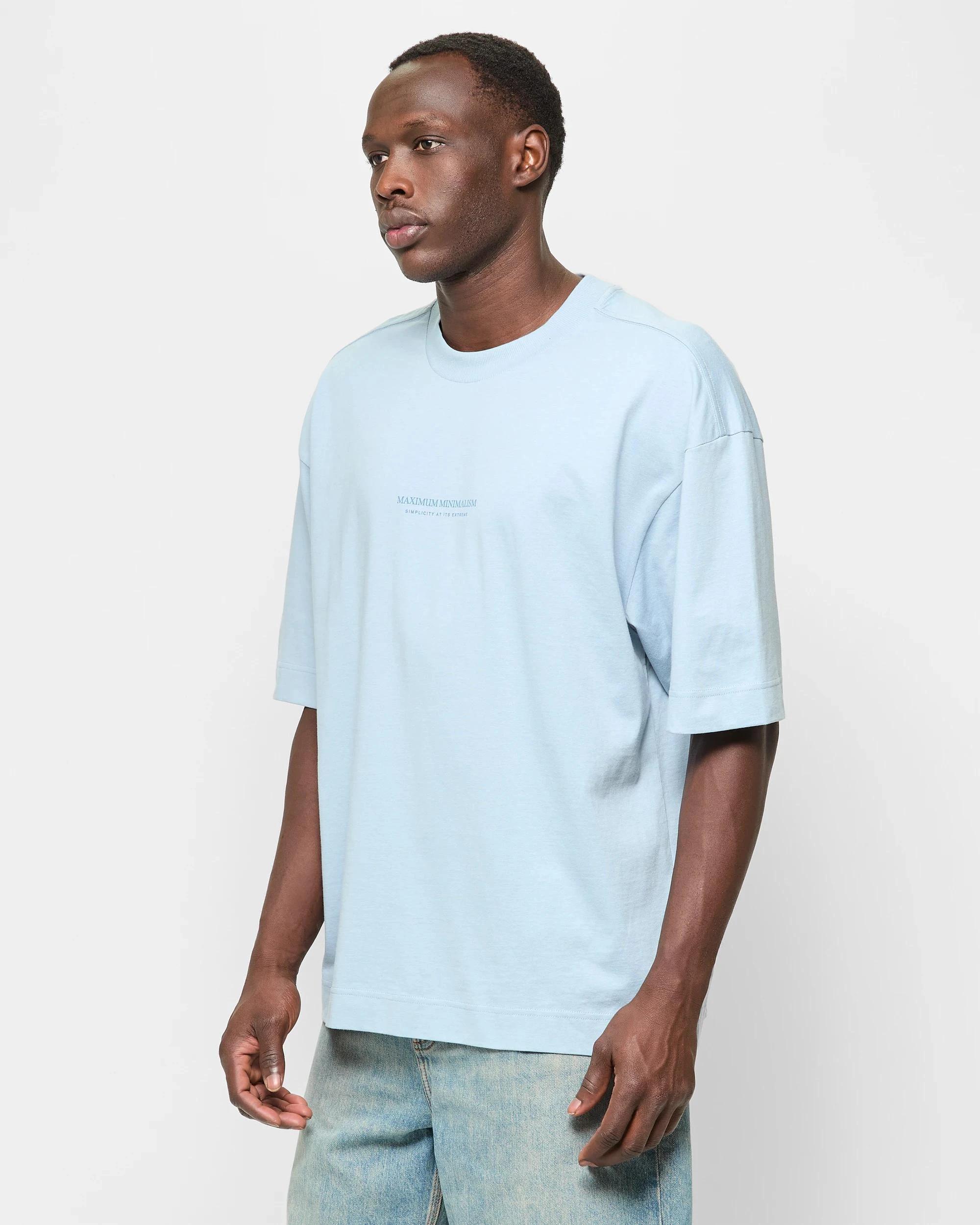 3 Commons Australian Cotton Graphic T-Shirt BLUE FOG, 3 of 5