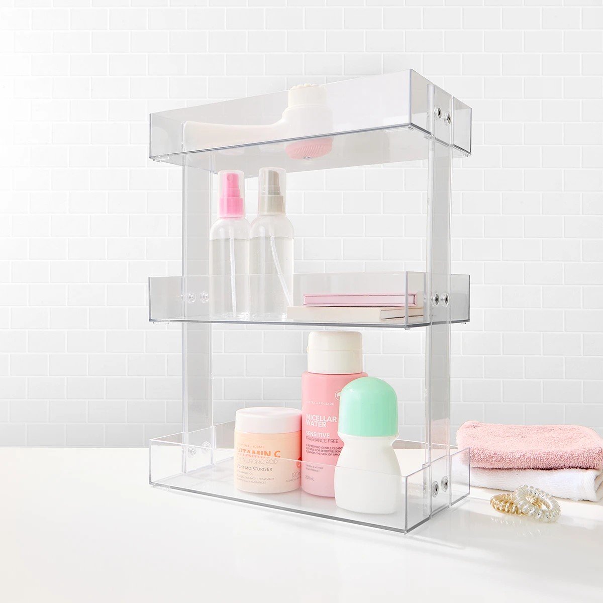 1 Modular 3 Tier Skincare Shelf, 1 of 6