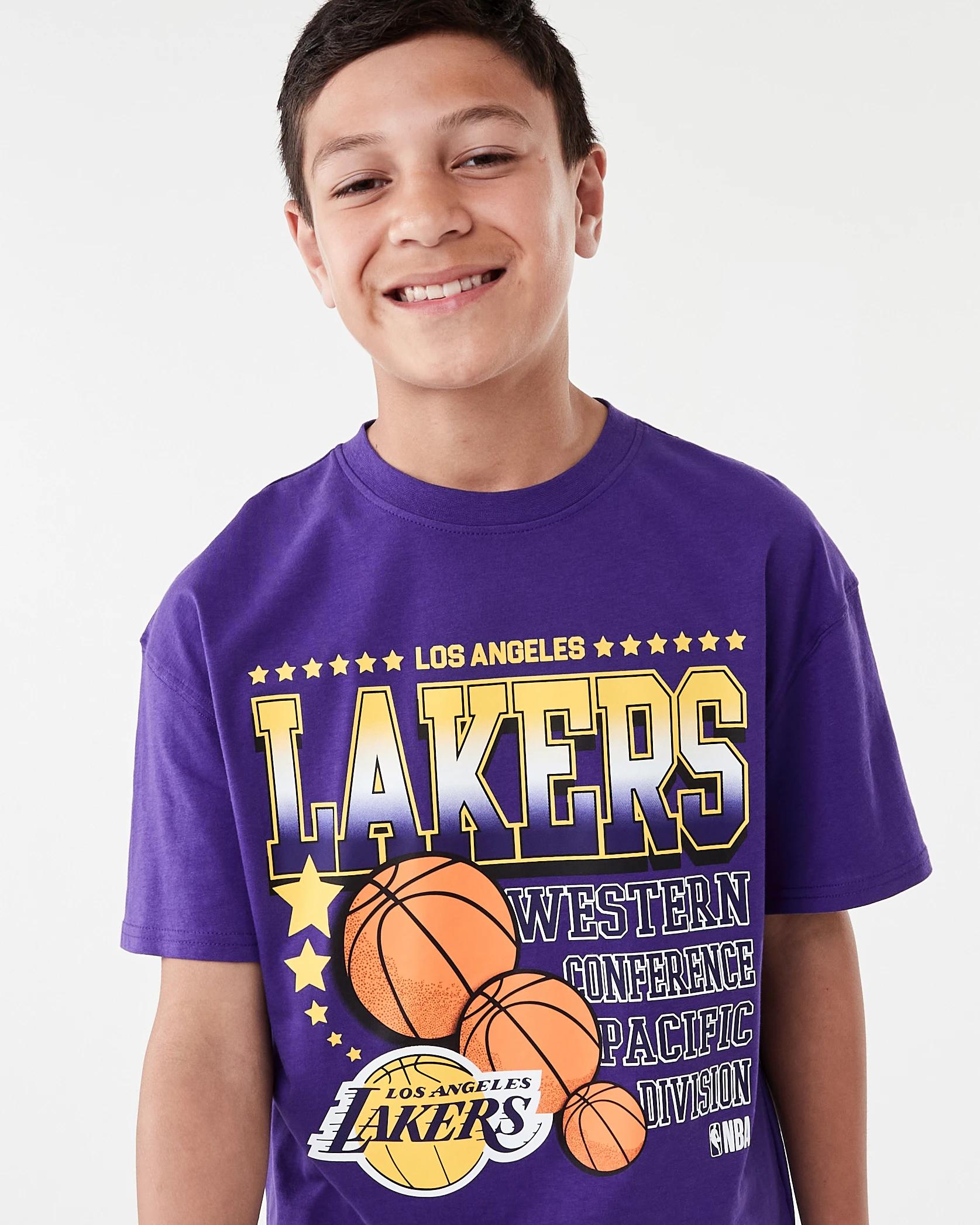 4 Official NBA Kids T-shirt Lkrs 7dnv, 4 of 8