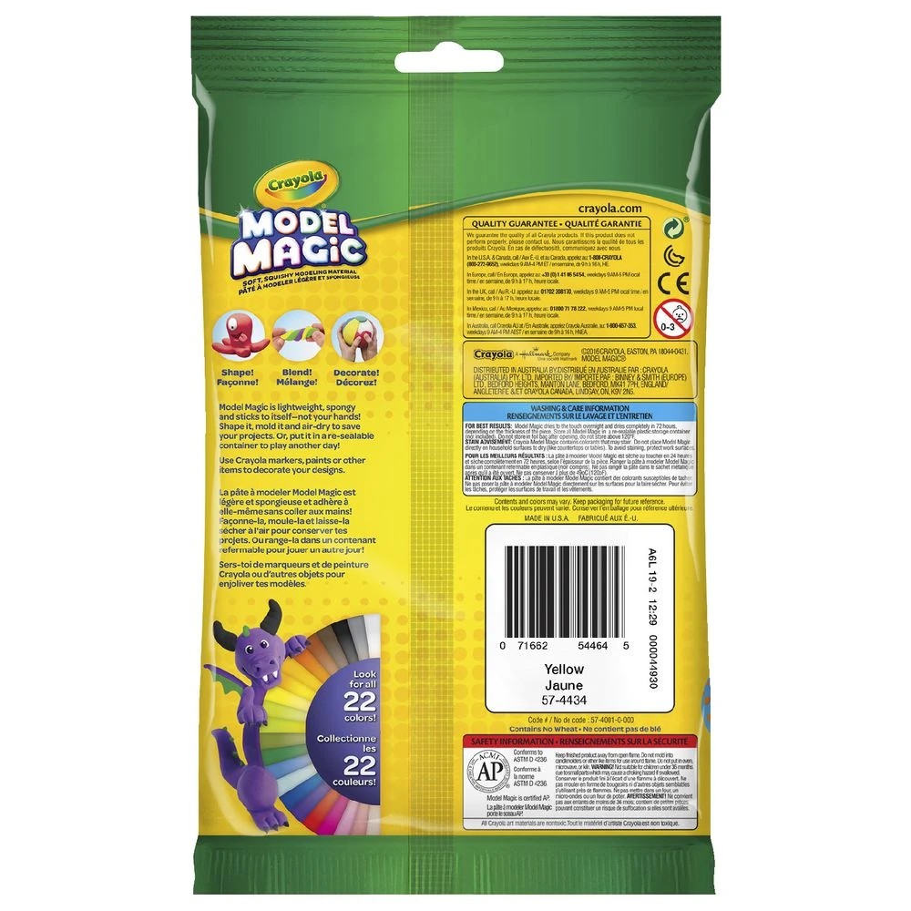 2 Crayola Model Magic Yellow 113g, 2 of 3