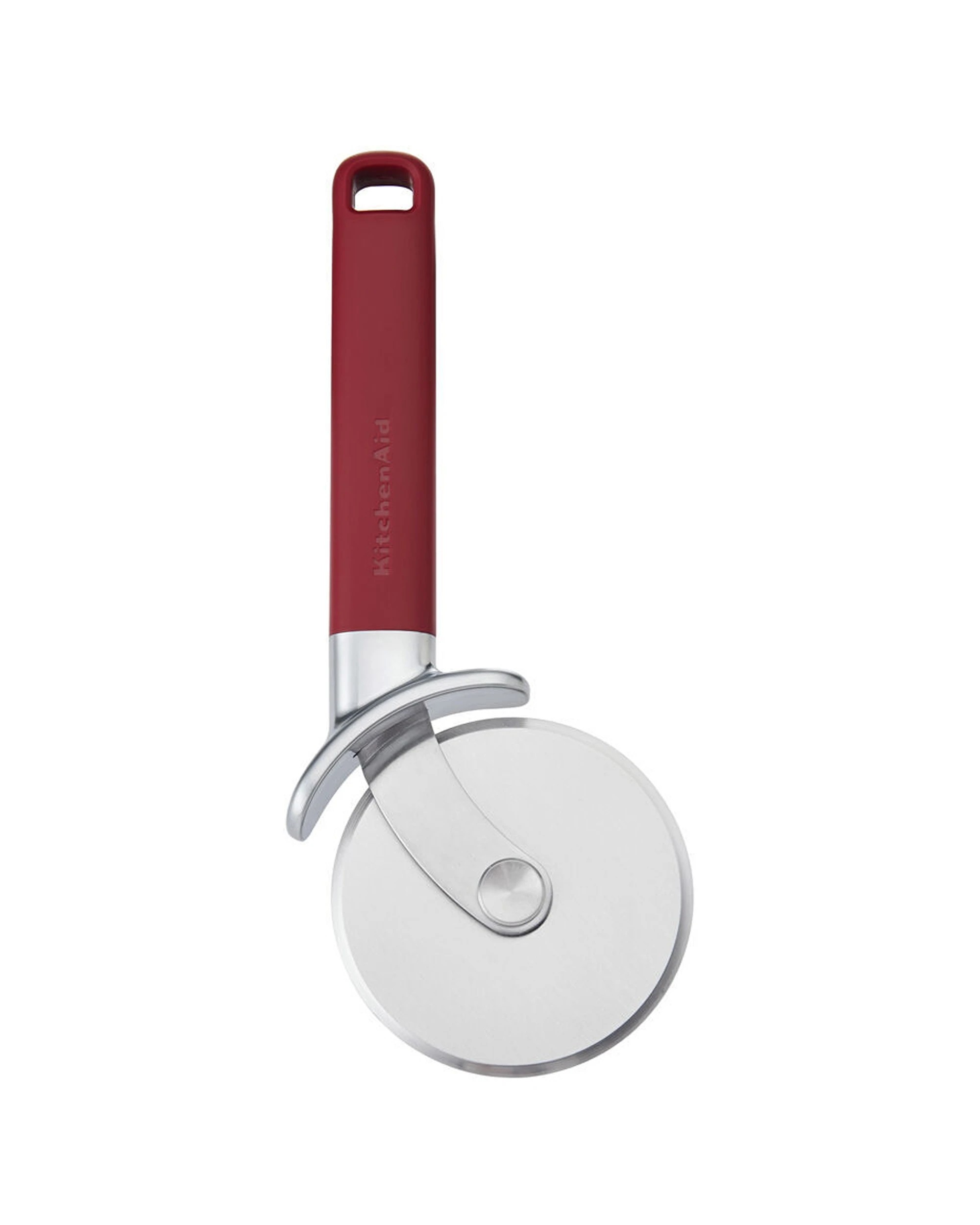 3 KitchenAid 2PK Classic Metal Pizza Wheel Cutter Finger Guard Ergonomic Handle Kitchen Utensil - Red, 3 of 6
