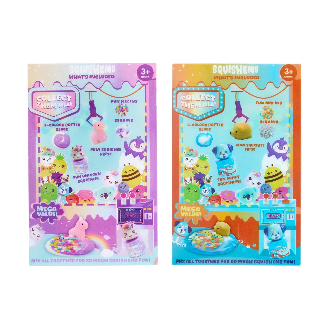 4 Squishems Butter Slime + Mix Ins - Assorted, 4 of 4