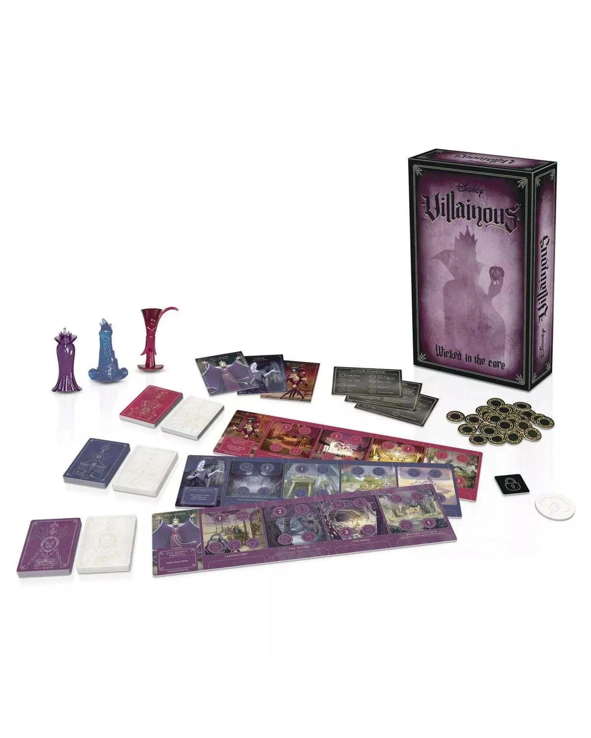 2 Disney Villainous: Wicked to the Core Expansion Board Game, 2 of 3