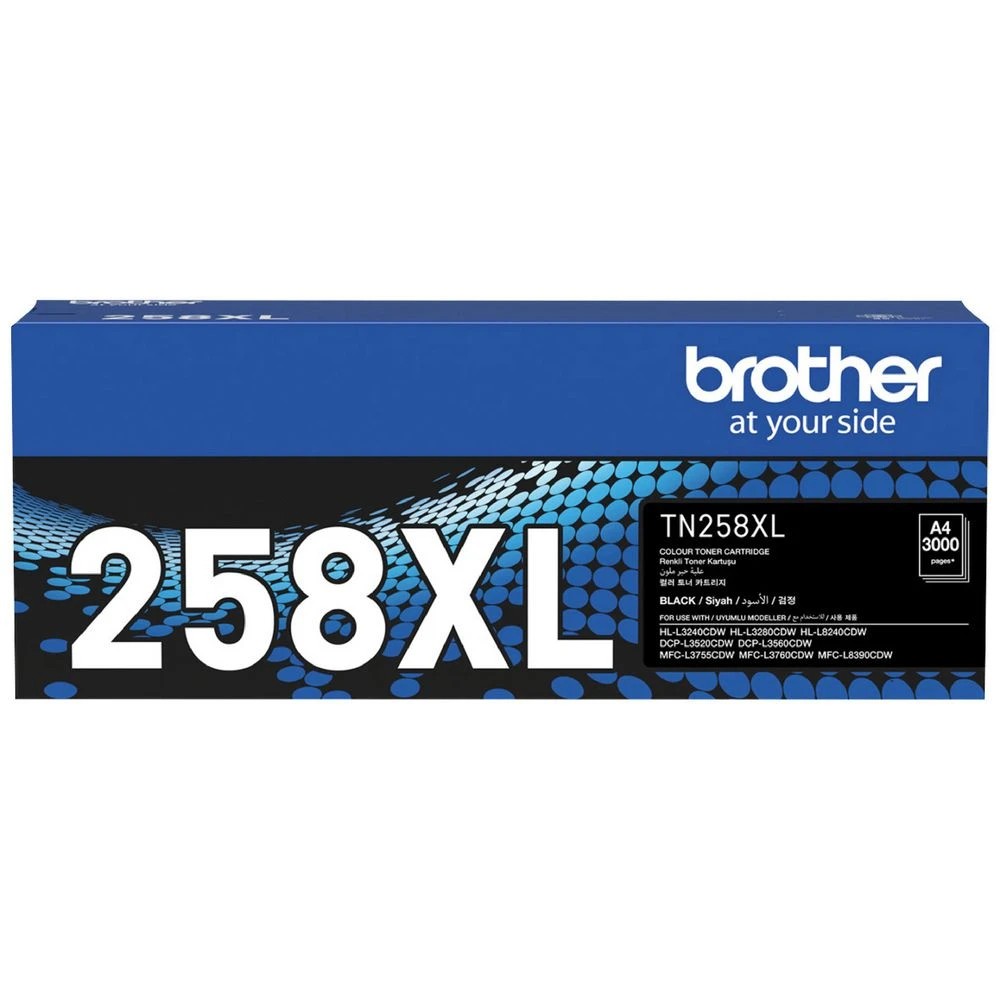 1 Brother TN258XLBK Toner Cartridge Black, 1 of 1