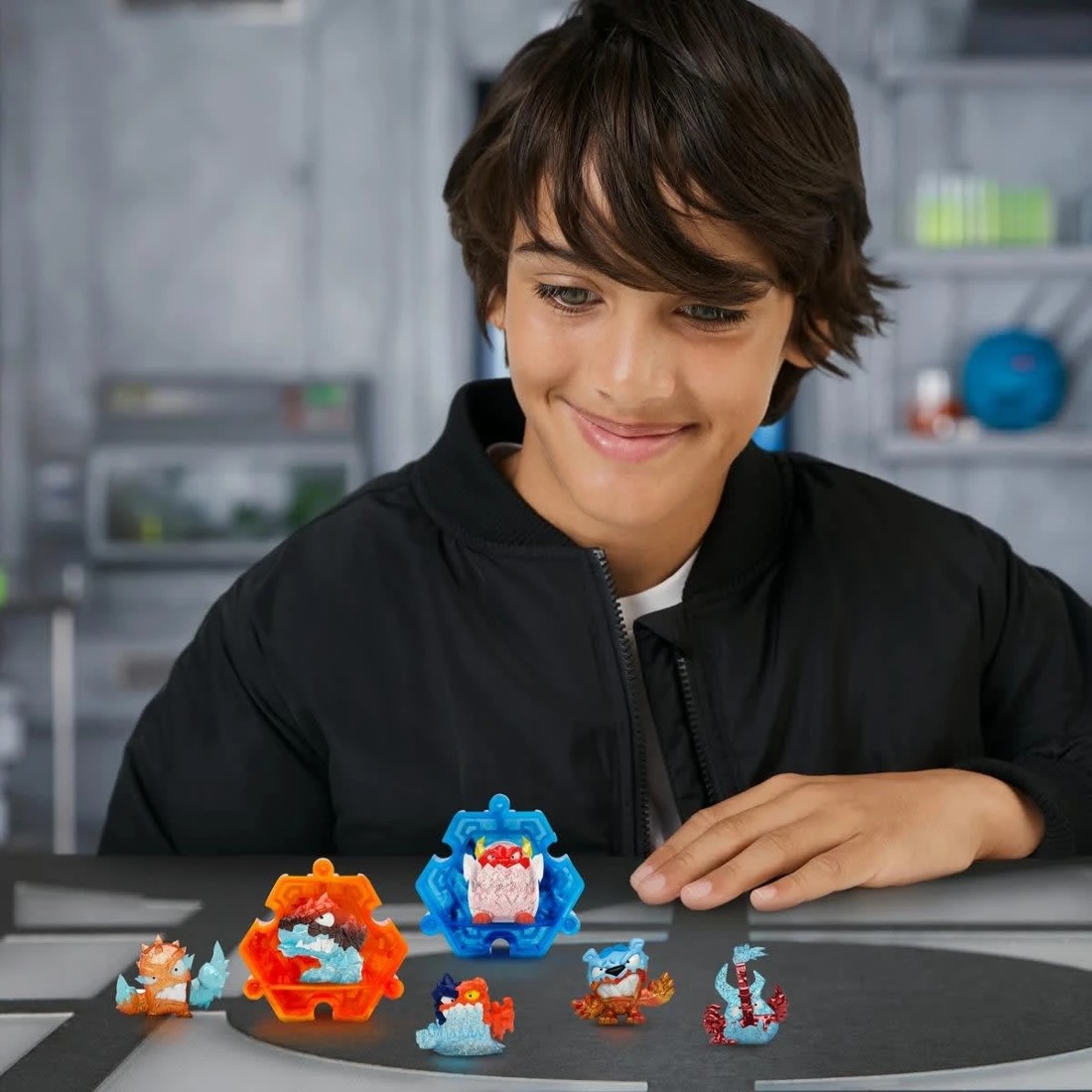 5 MrBeast Lab Swarms S3 Fire & Ice Pack Exclusive Playset, 5 of 10