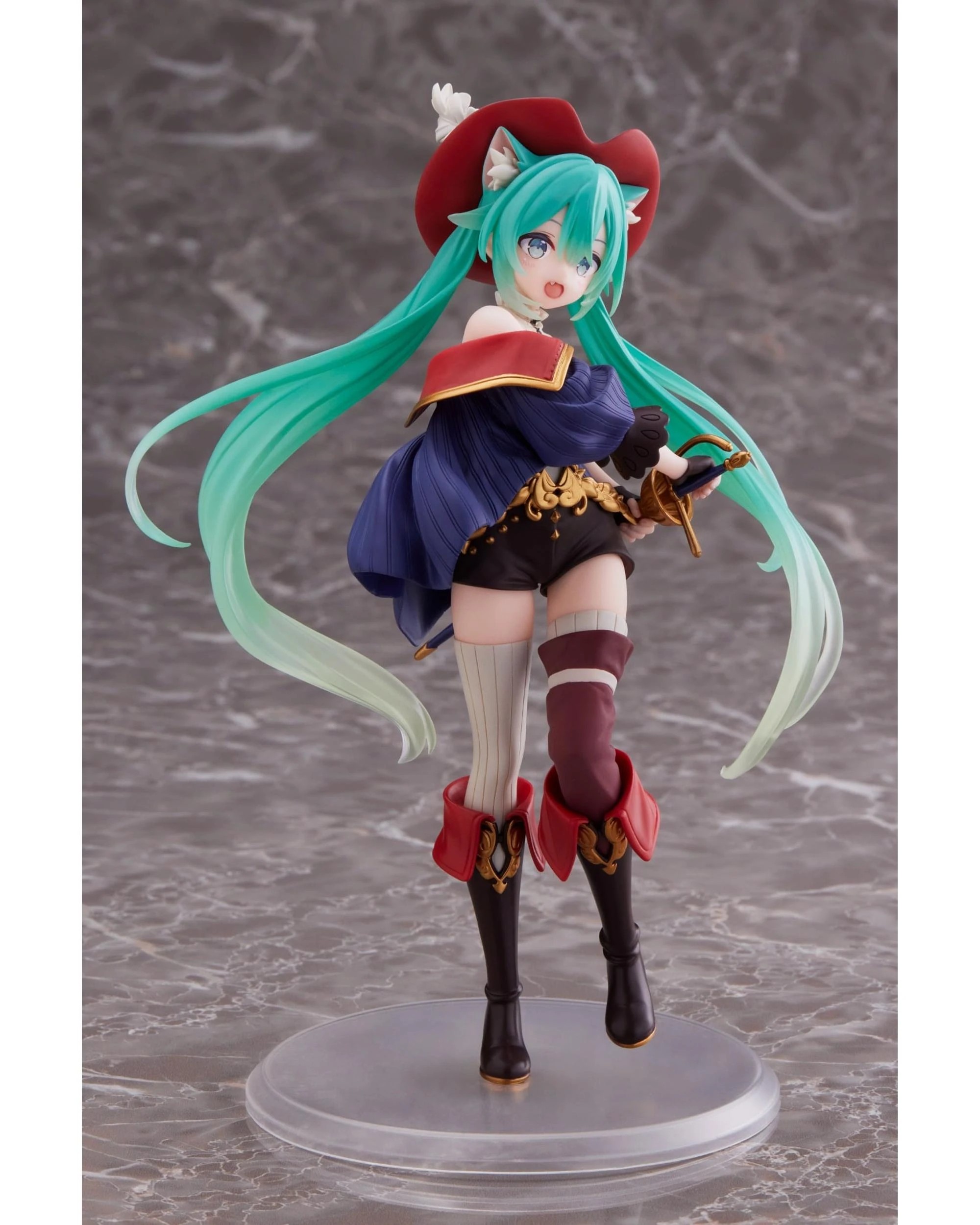 5 Taito Hatsune Miku Wonderland Puss in Boots Figure, 5 of 9