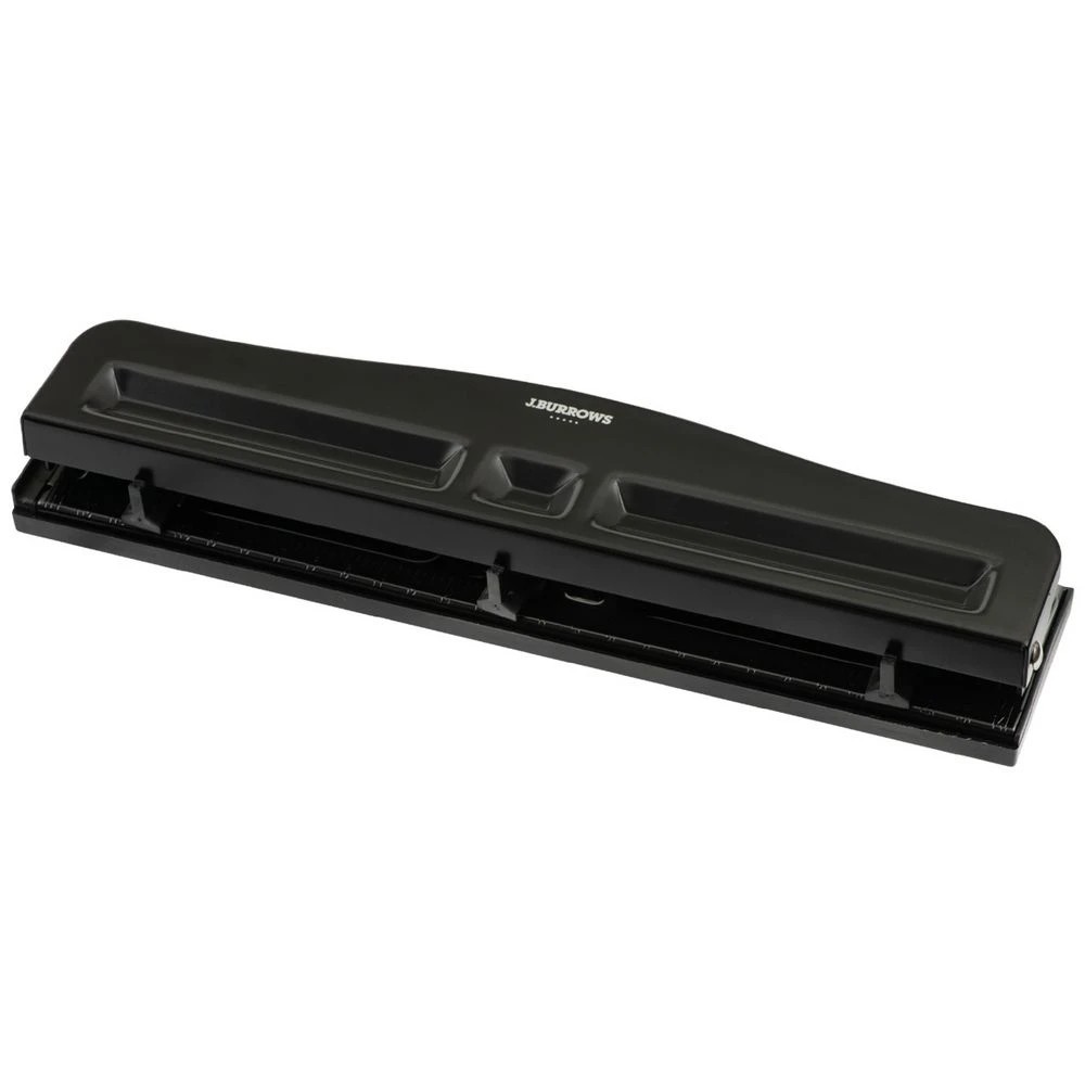 1 J.Burrows 3 Hole Punch Black, 1 of 3