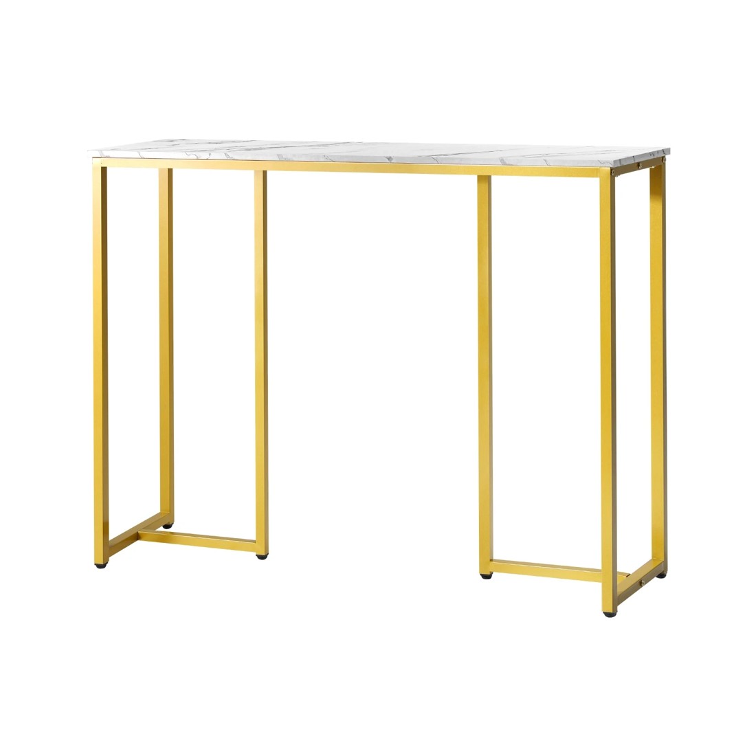 1 Oikiture Console Table Hallway Entry Side Tables Marble Effect Hall Display
 - Multi, 1 of 10