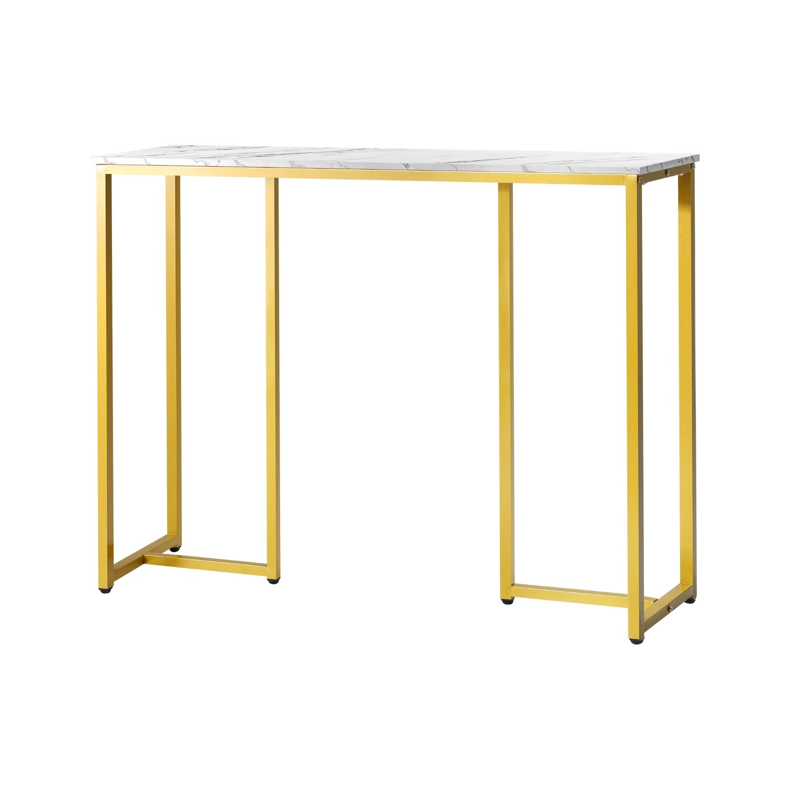 1 Oikiture Console Table Hallway Entry Side Tables Marble Effect Hall Display
 - Multi, 1 of 10