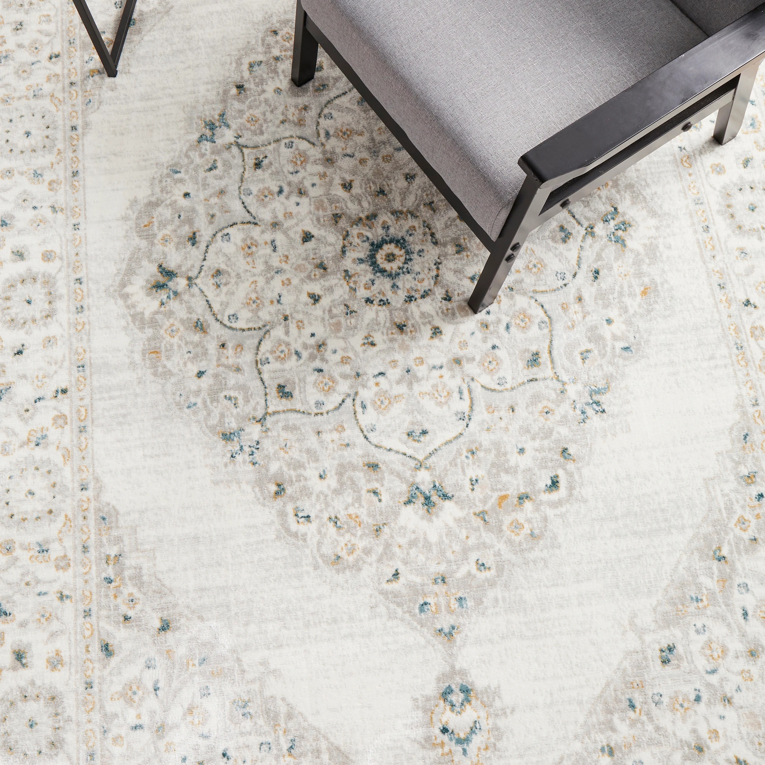 6 Common Ground Rugs Passion 77 230x160cm - Medium Bedroom Rug - Grey, 6 of 8