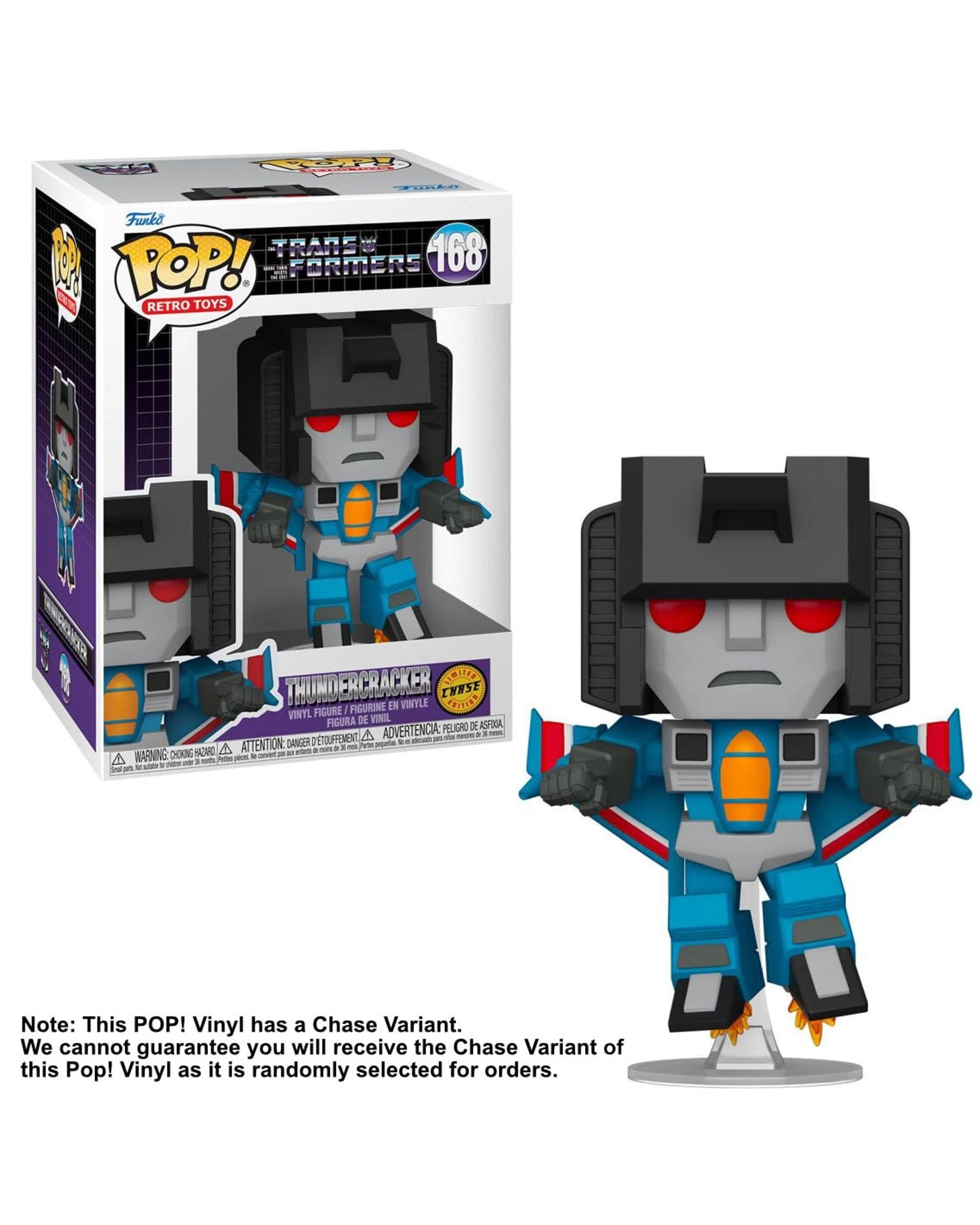 4 Transformers - Generation 1 -  Skywarp Funko POP! Vinyl, 4 of 6