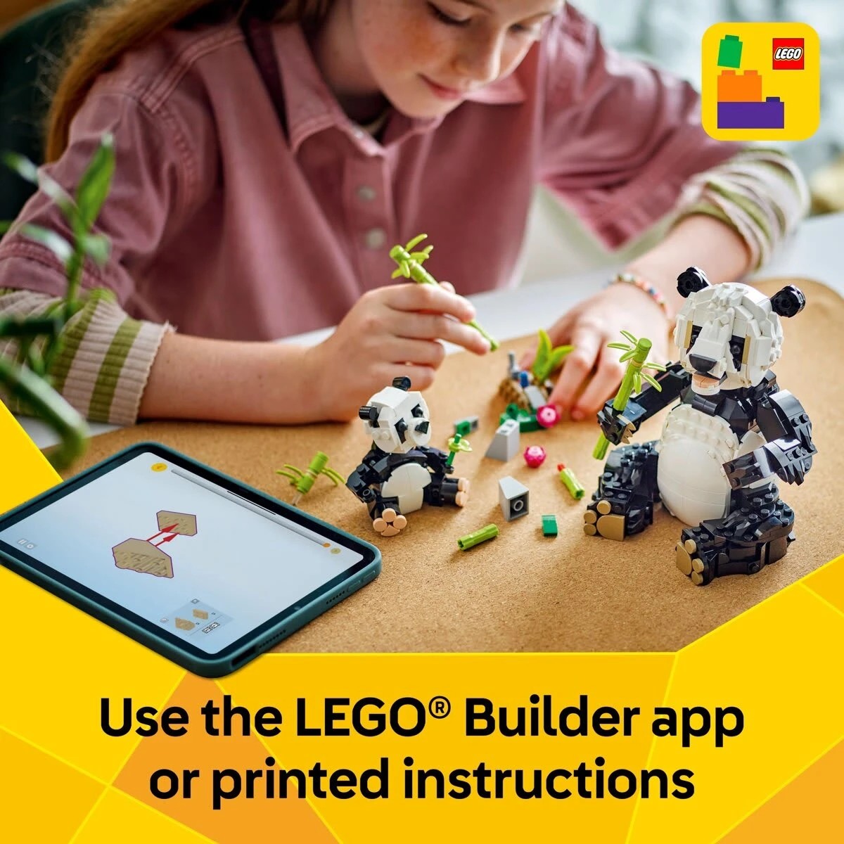 9 LEGO Creator Wild Animals: Panda Family 31165, 9 of 10