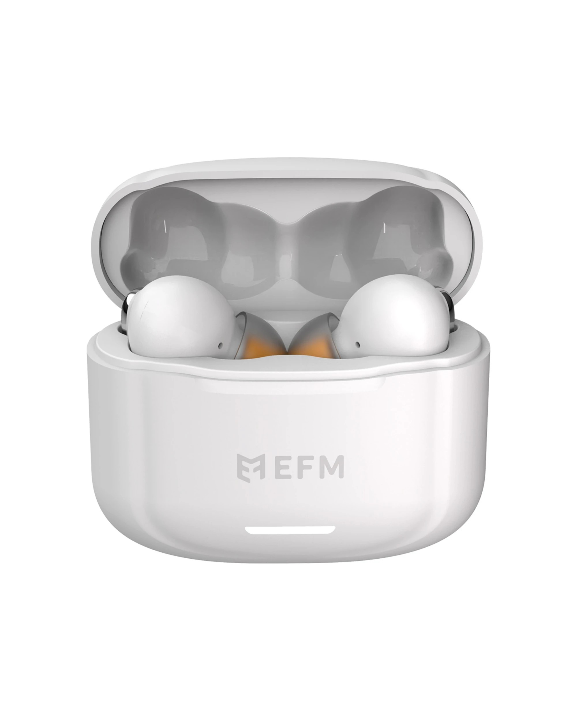 2 EFM TWS In-Ear Wireless Earbuds Active Noise Cancelling ANC ENC Bluetooth 5.3 - White, 2 of 6