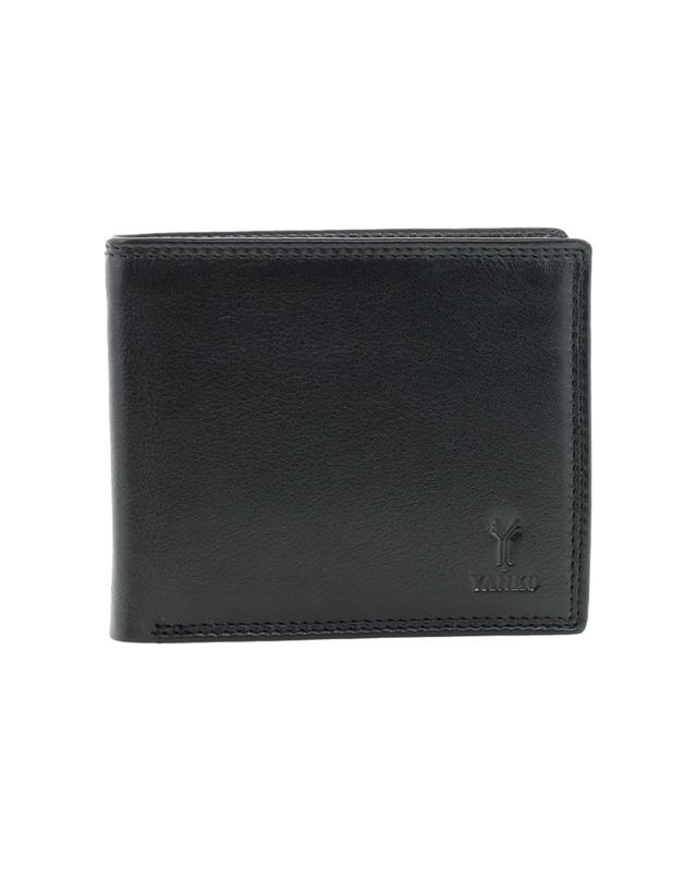 Yanko Slimline Bi-Fold Wallet Italian Leather Design Exclusive Craftsmanship - B
