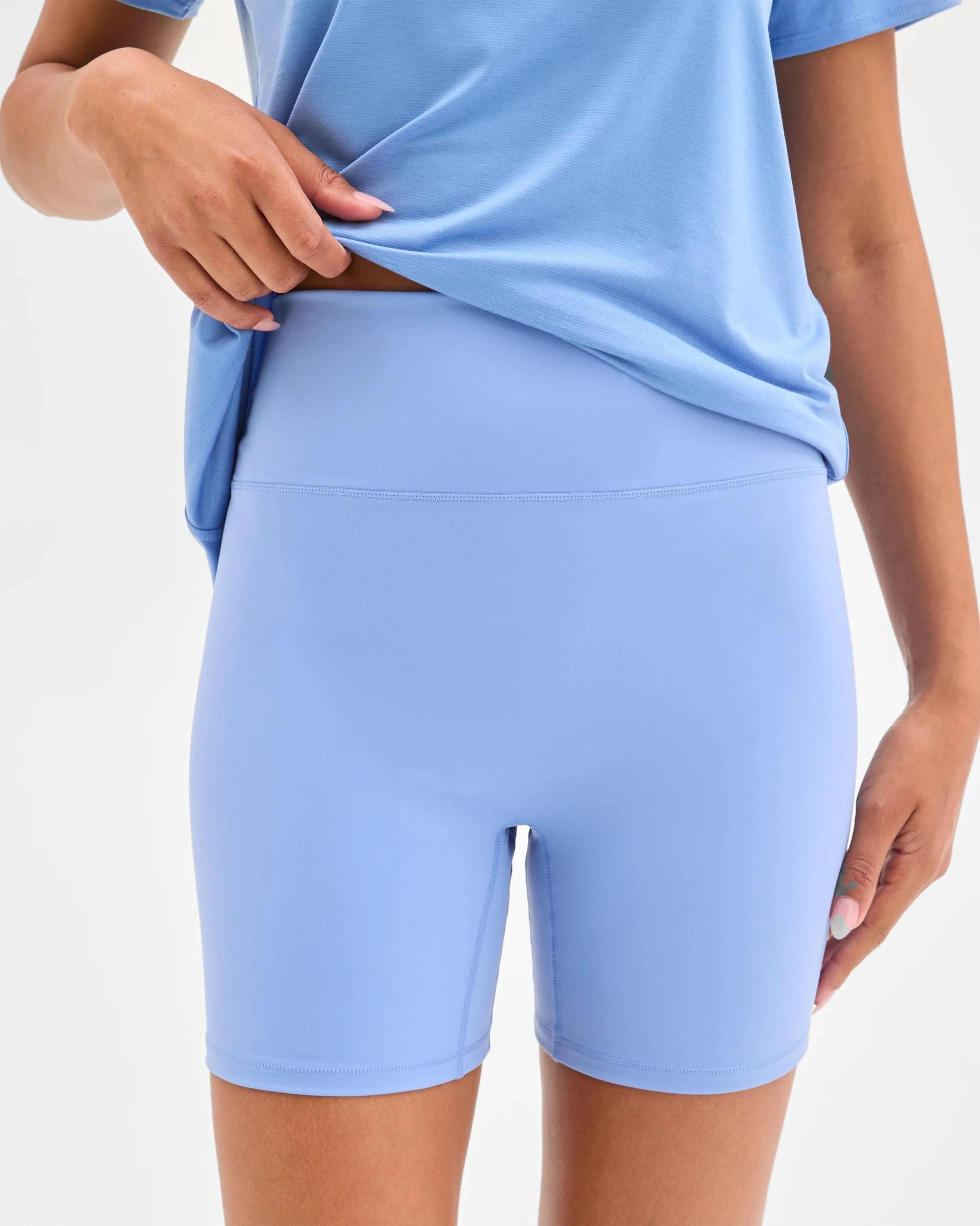 4 Target Studio Soft Yoga Bike Shorts SKY, 4 of 7