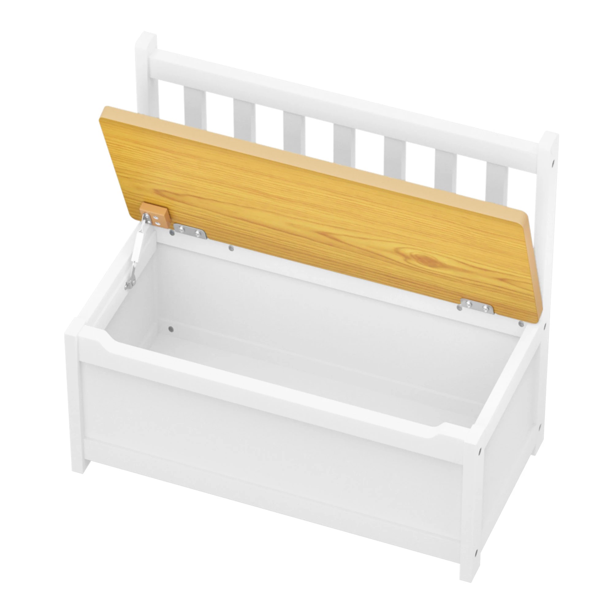 2 Levede 2-in-1 Kids Toys Storage Bench, 2 of 7