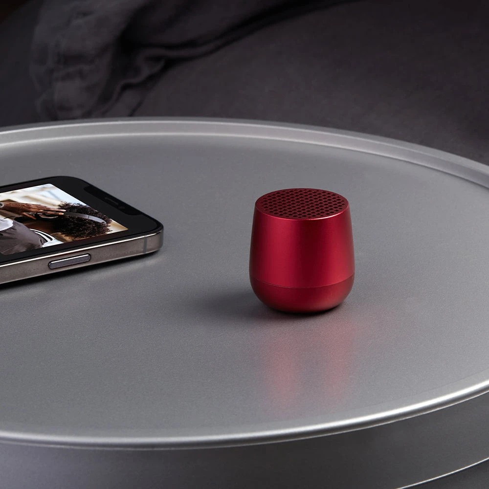 3 Lexon Mino+ Mini Bluetooth Speaker - Red, 3 of 5